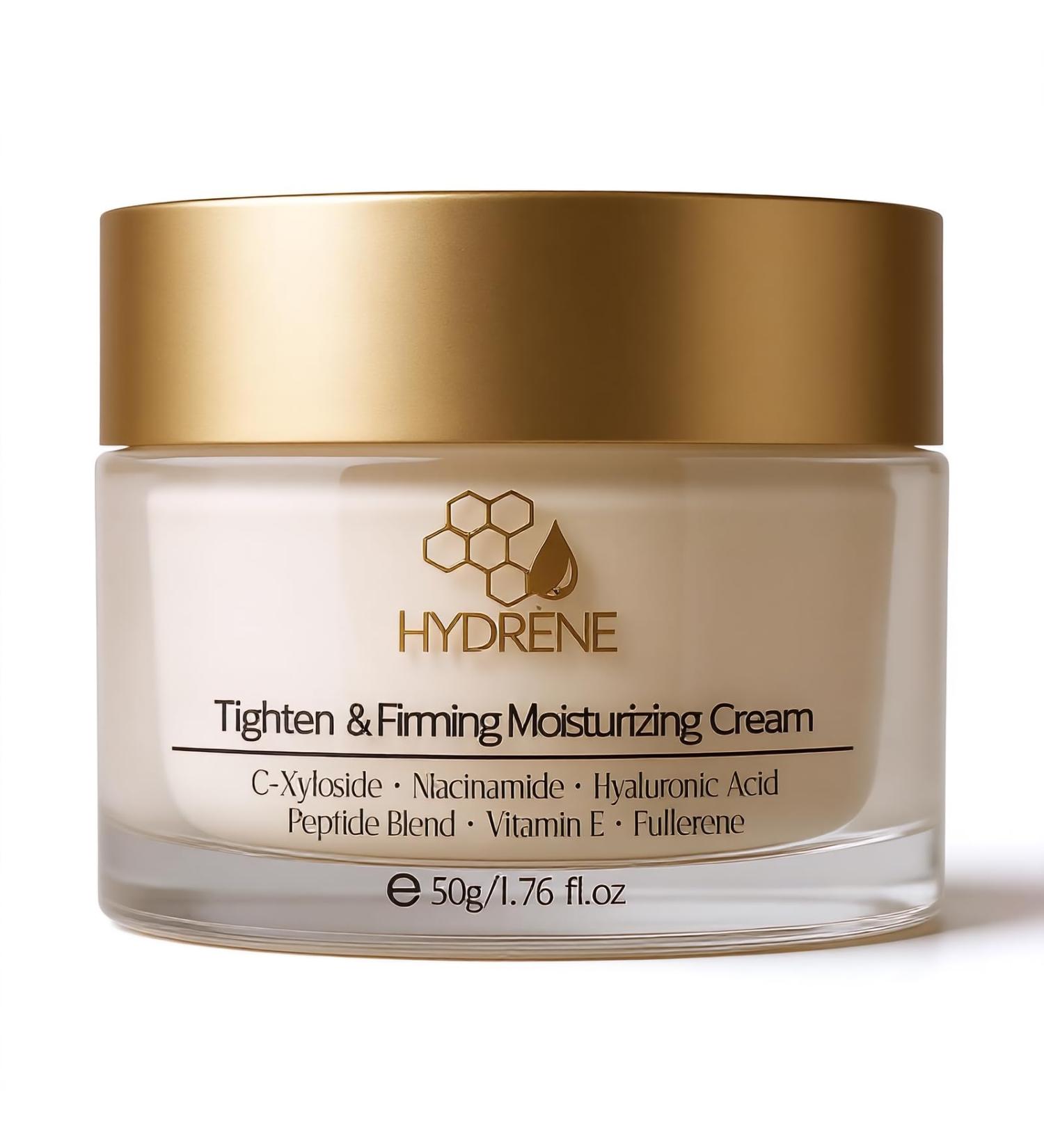 HYDR NE Night Cream for Women Firming & Tightening Face Moisturizer with Niacinamide Peptides Hyaluronic Acid & Vitamin E Hydrating Skincare for Dry Mature Skin 1.76 fl.oz - Buy Online on GoSupps.com