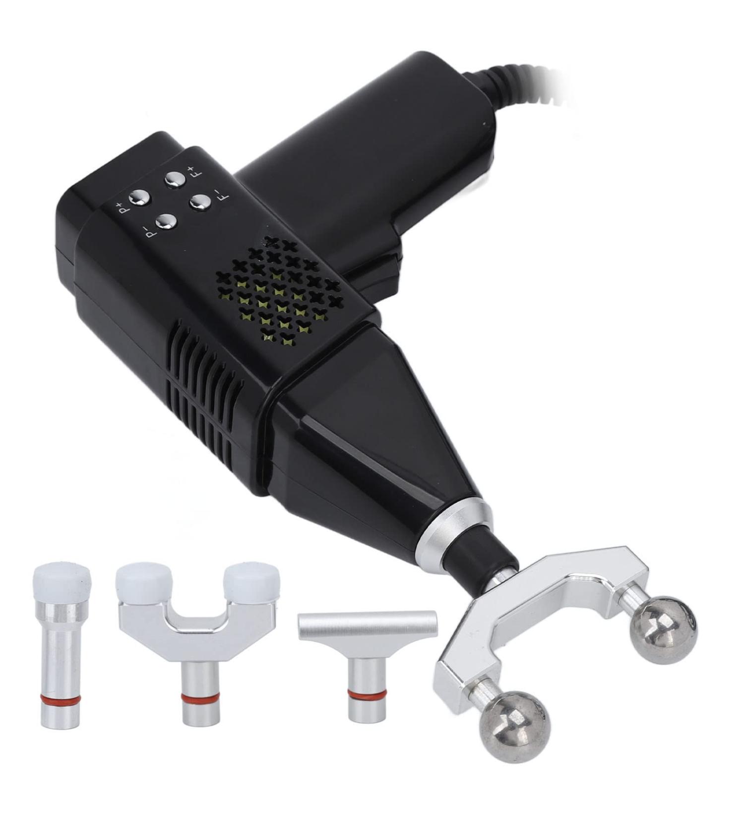 9-Step Chiropractic Adaptation Massager | Adjustable Electric Spine Chiropractor for Joint Relief & Cervical Massage | EU Plugs - Buy Online on GoSupps.com