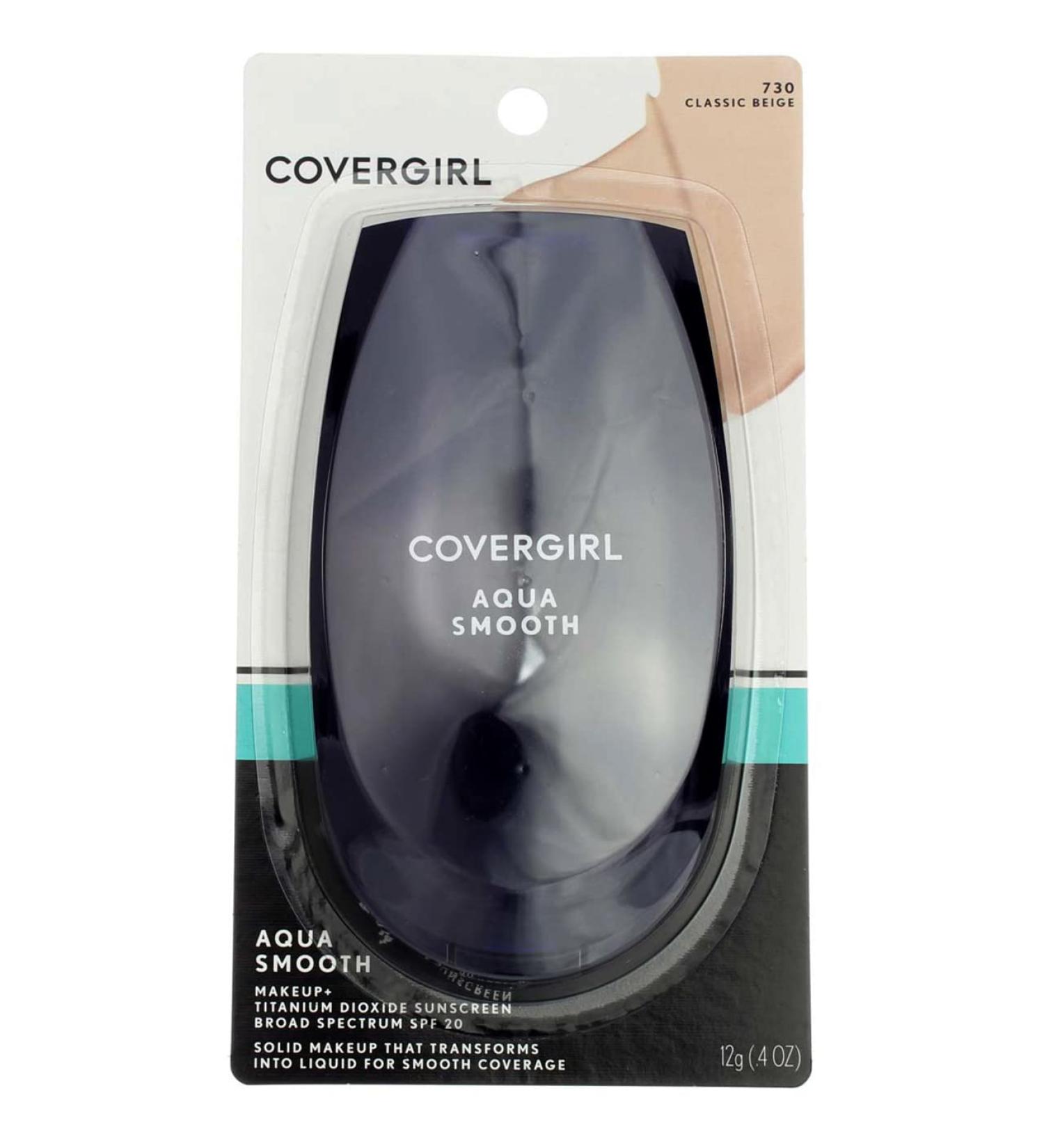 CoverGirl Aqua Smoothers Make Up Classic Beige 730clsbei - Long-lasting Coverage - Buy Online on GoSupps.com