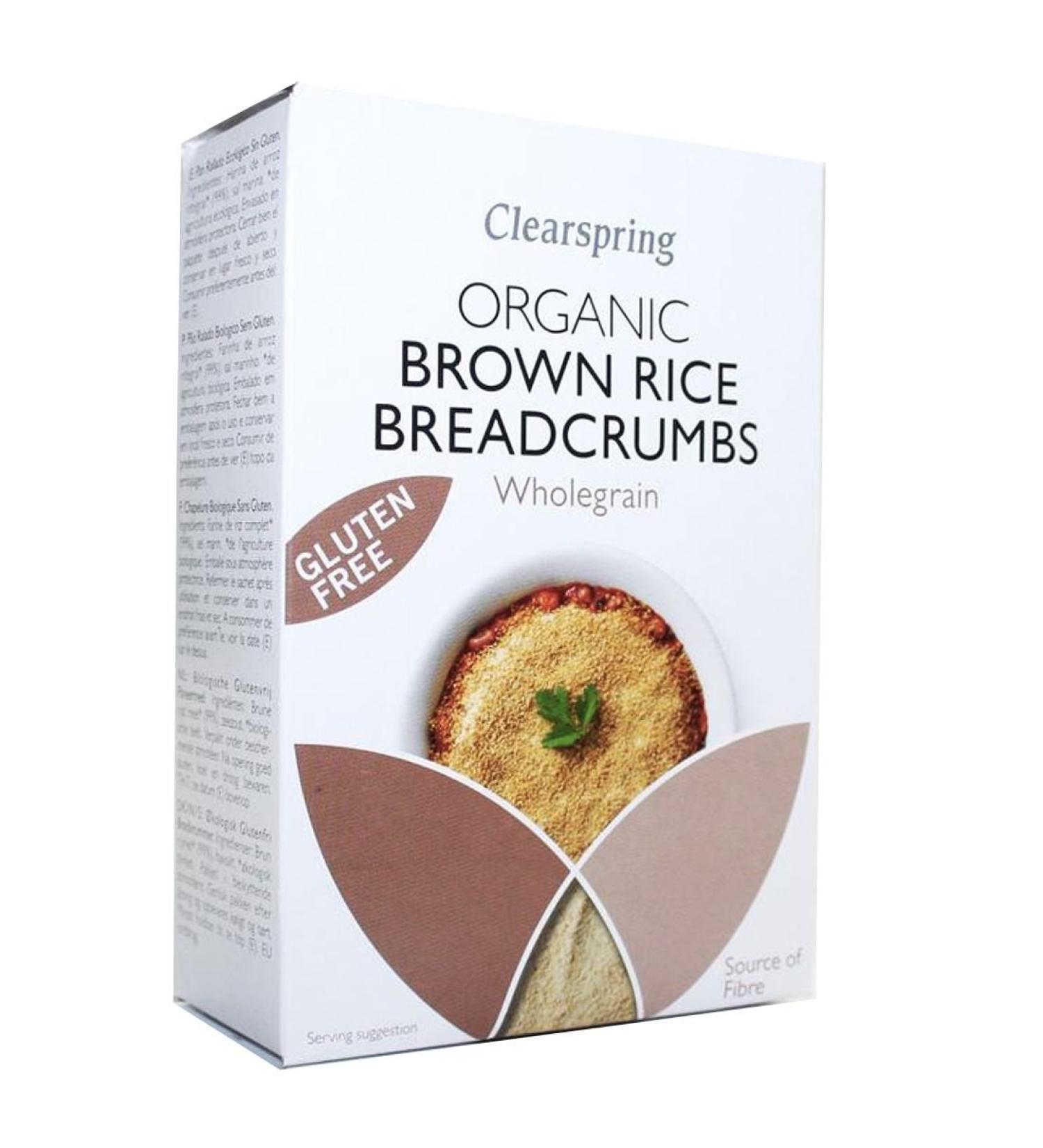 Clearspring | Breadcrumbs - Brown Rice GF | 5 x 250g