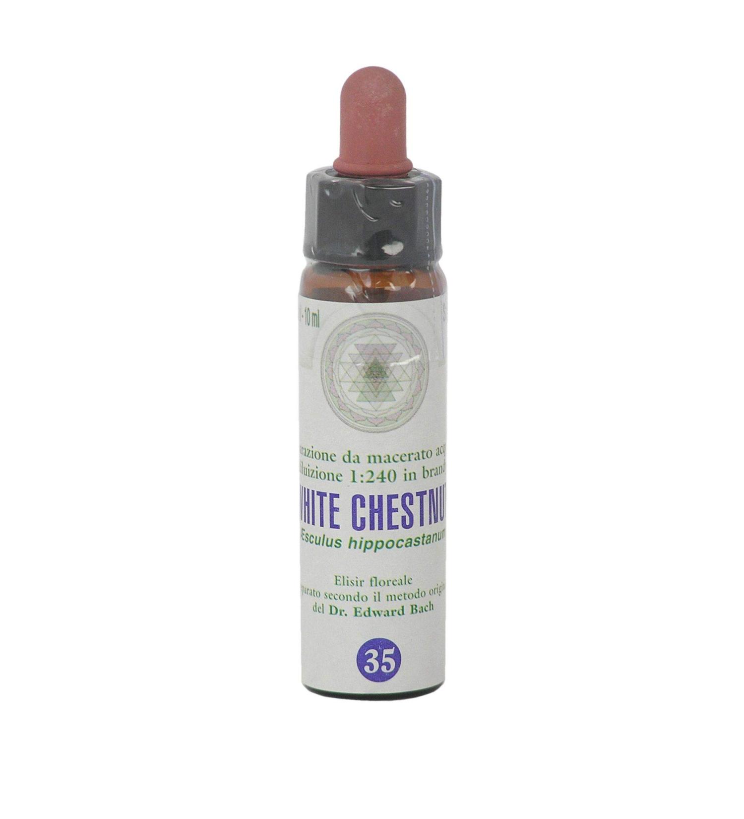 White Chestnut n 35 Fleur de Bach farmaflor 1 Flacon Comtpe Gouttes 10ml - Made in Italy - Buy Online on GoSupps.com