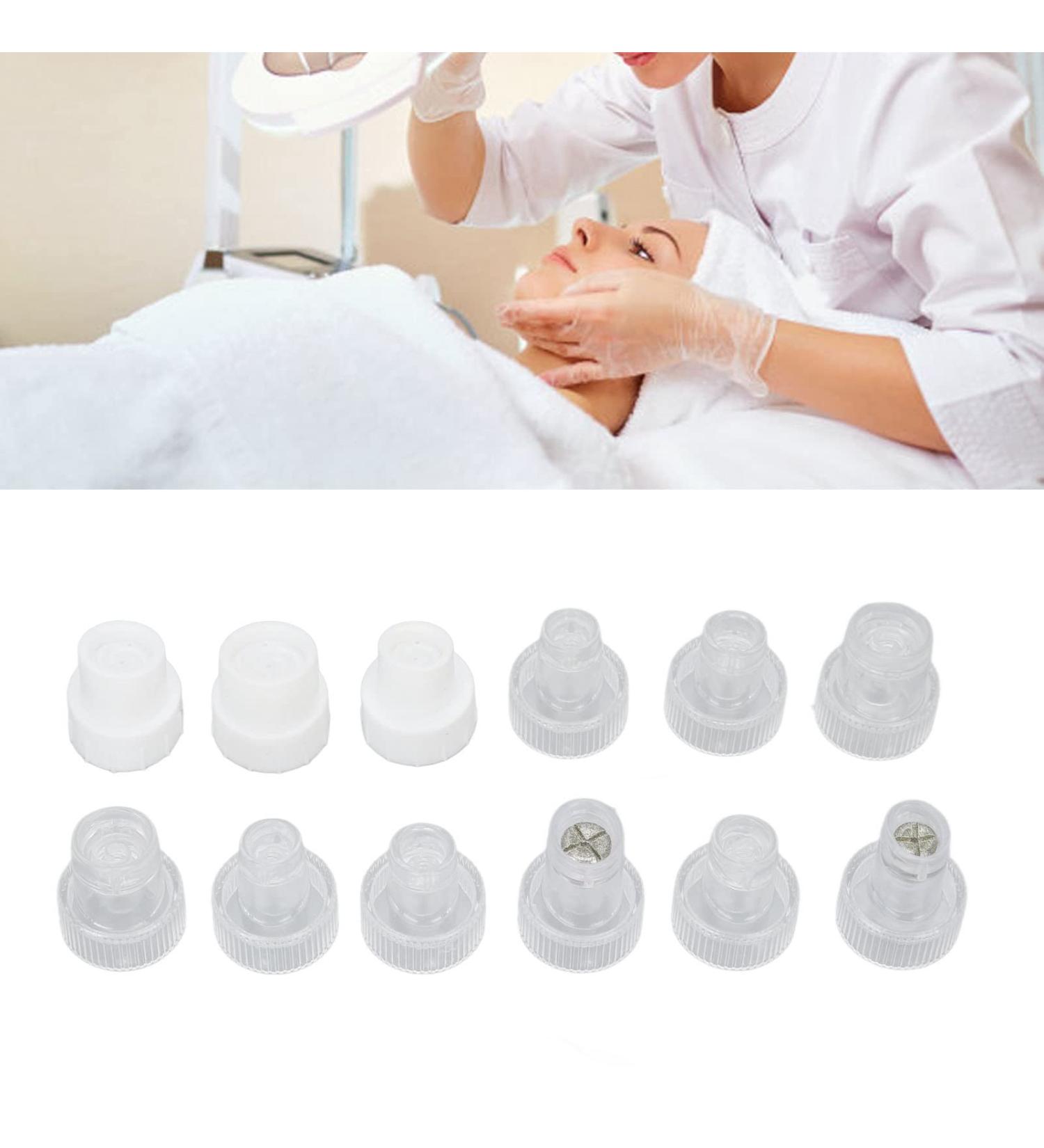 12pcs Hydra Dermabrasion Tips - Ultimate Hydra Facial Dermabrasion Set for Various Skin Concerns - Buy Online on GoSupps.com