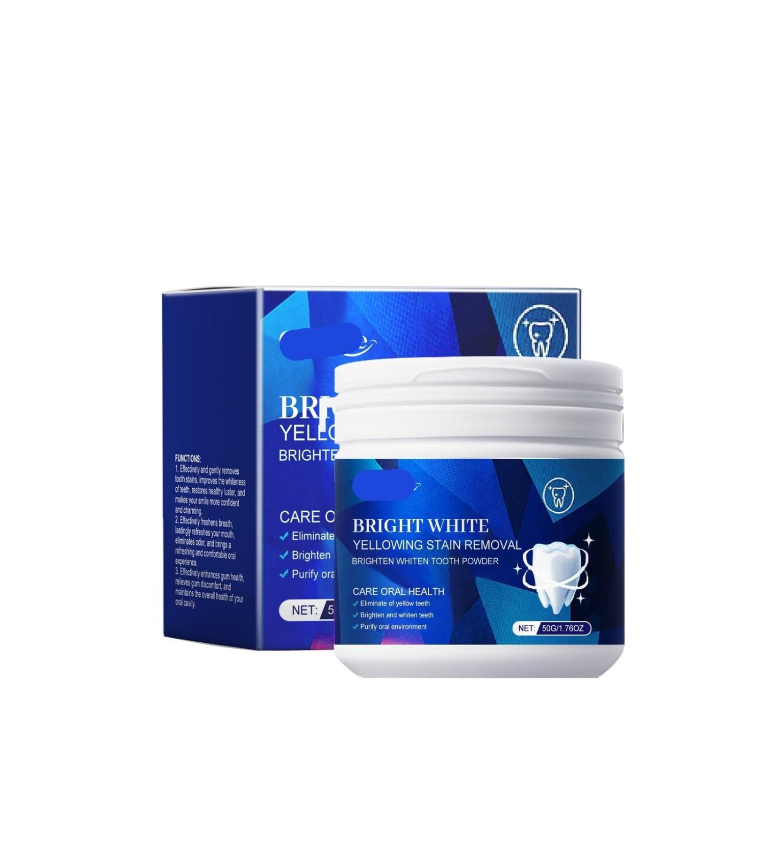 KLYso Mint-Flavored Tooth Powder - Gentle Formula for Teeth Stain Removal Fresh Breath & Oral Care(2PCS) - Buy Online on GoSupps.com