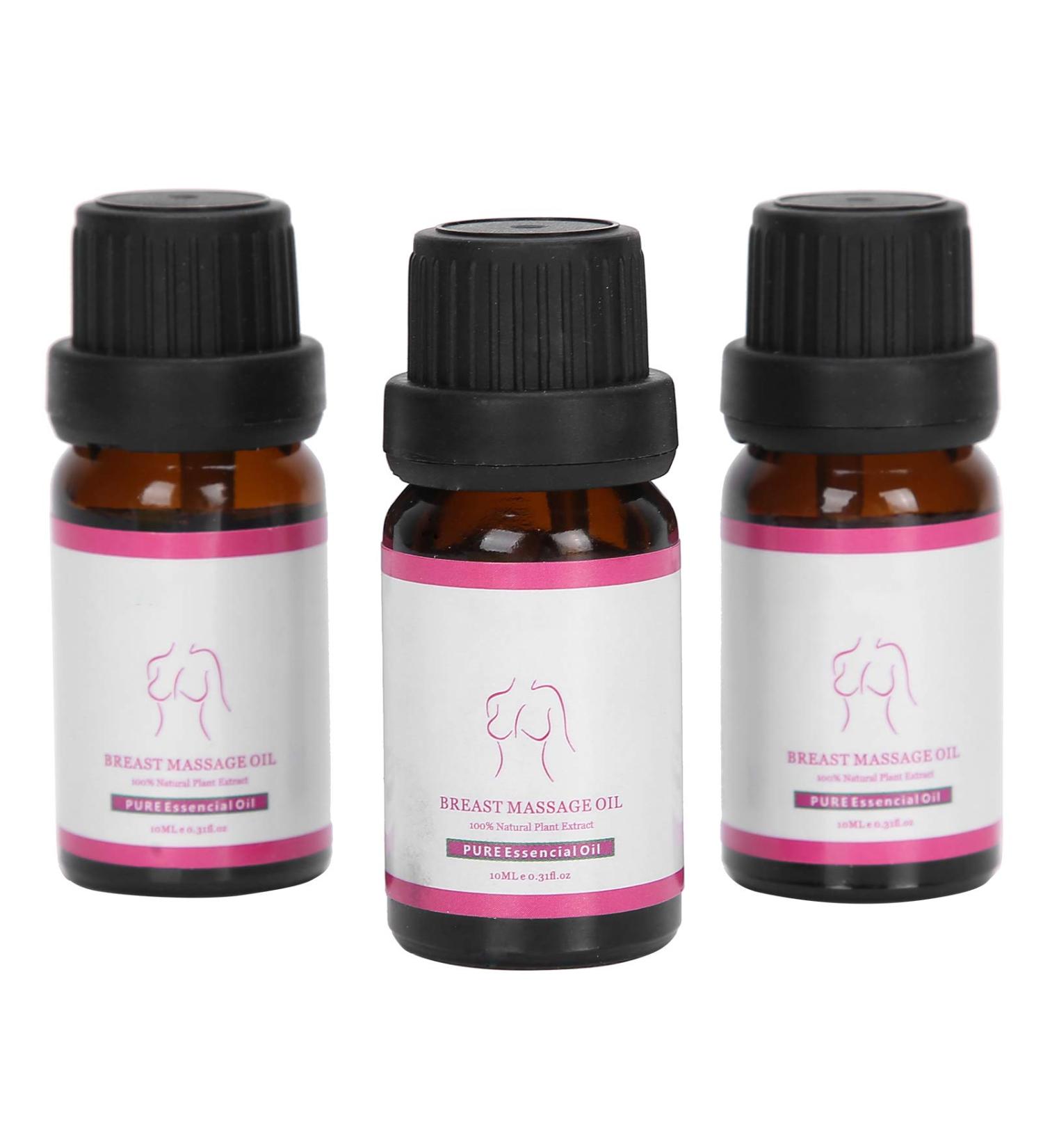 Breast Oil for Enlargement & Tightening | Essential Oil | 3 x 10ml Bottles - Beauty & Care - Buy Online on GoSupps.com