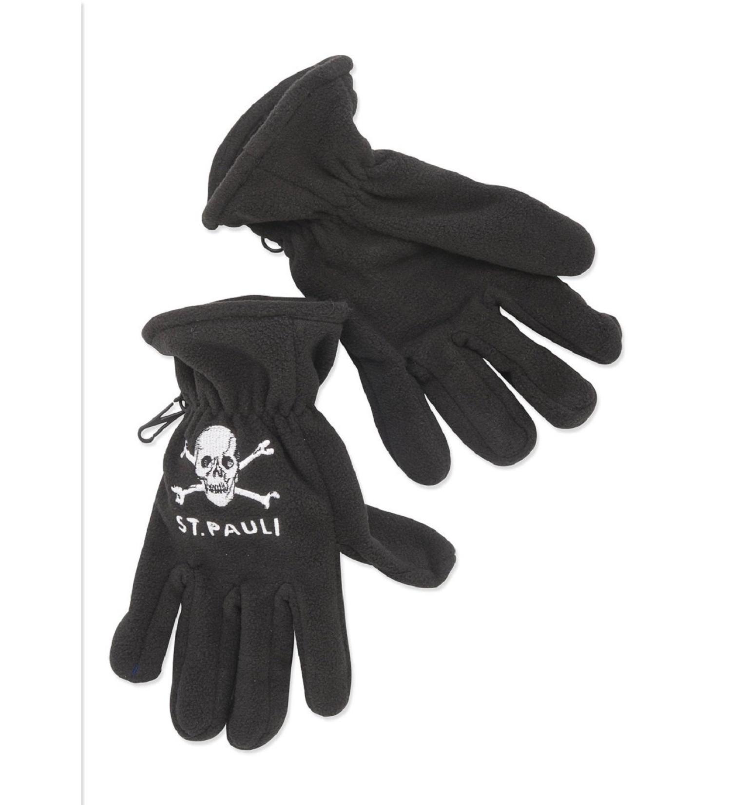 FC St. Pauli Fleece Gloves (black SM)