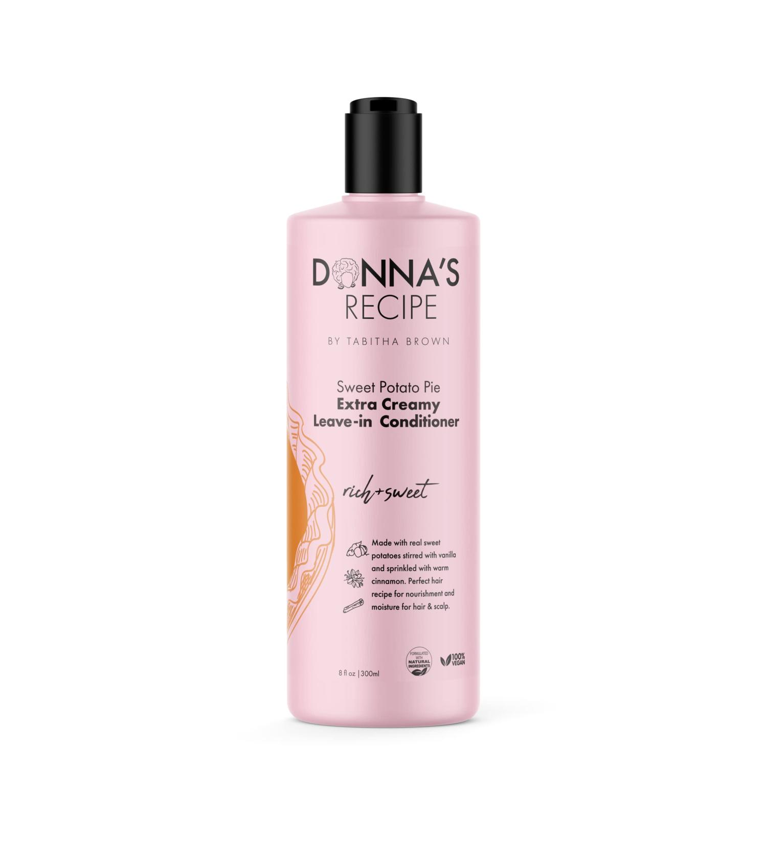 Donna's Recipe by Tabitha Brown Extra Creamy Sweet Potato Pie Leave-In Conditioner | Best Hair Care for All Hair Types - Buy Online on GoSupps.com