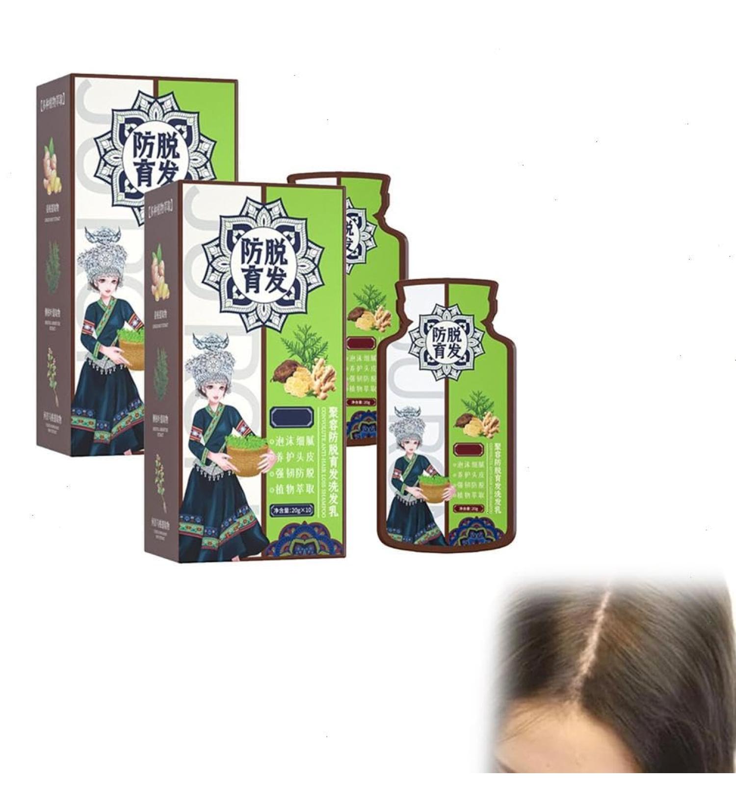 Ginger Plant Extract Anti-Hair Loss Hair Shampoo Ginger Extract Shampoo Smooth and Oil Control Nourishing Shampoo Ginger Hair Care Shampoo for Women Men - Buy Online on GoSupps.com