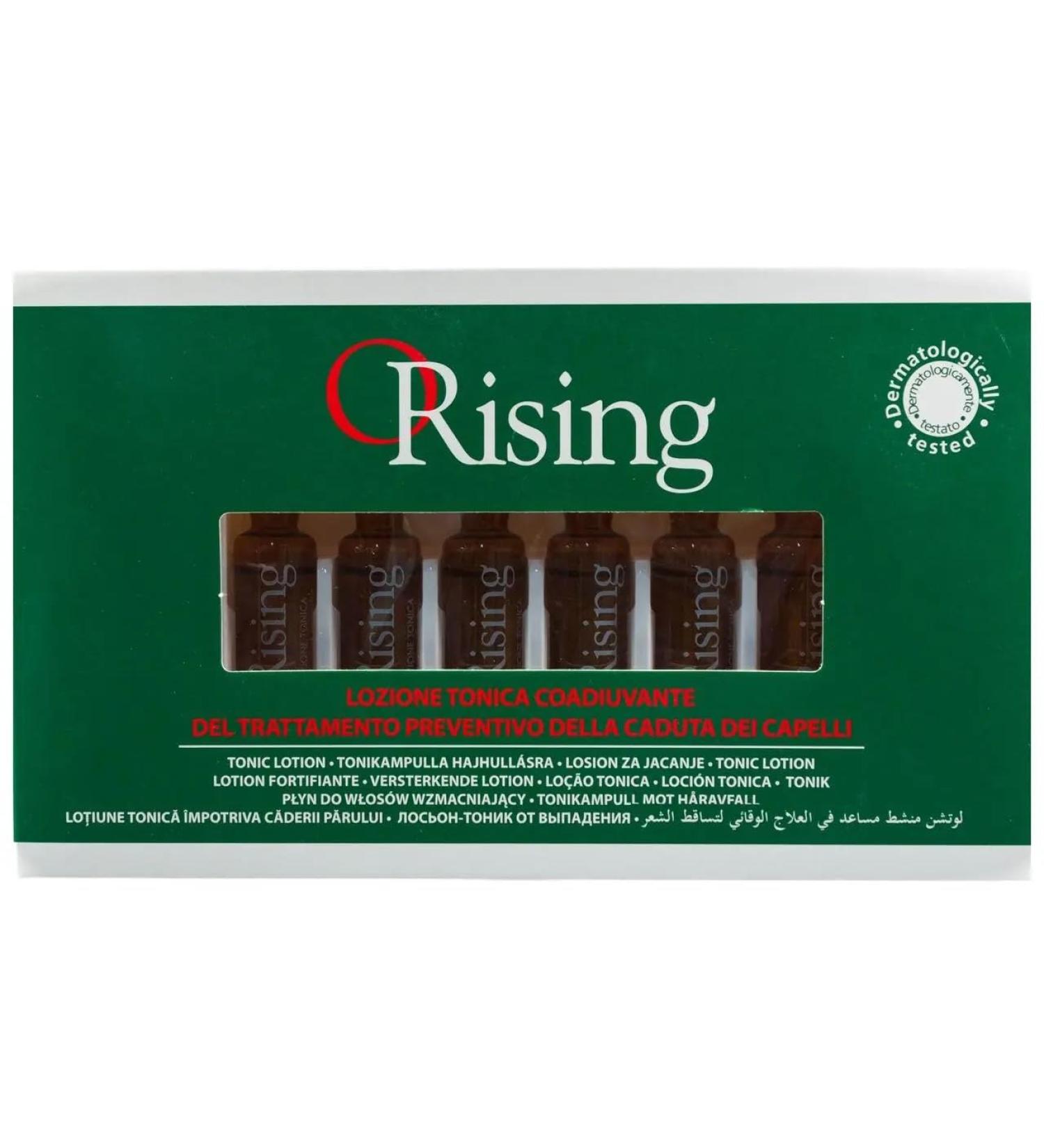 Orising Caduta Lotion tonique pour la perte de cheveux 12 x 10 ml Lotion phytoessentielle contre la chute des cheveux - Buy Online on GoSupps.com