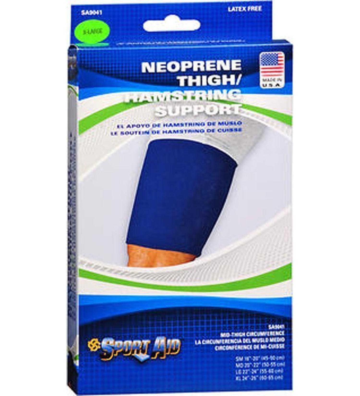 Neoprene Slip-On Thigh Support Size: Medium