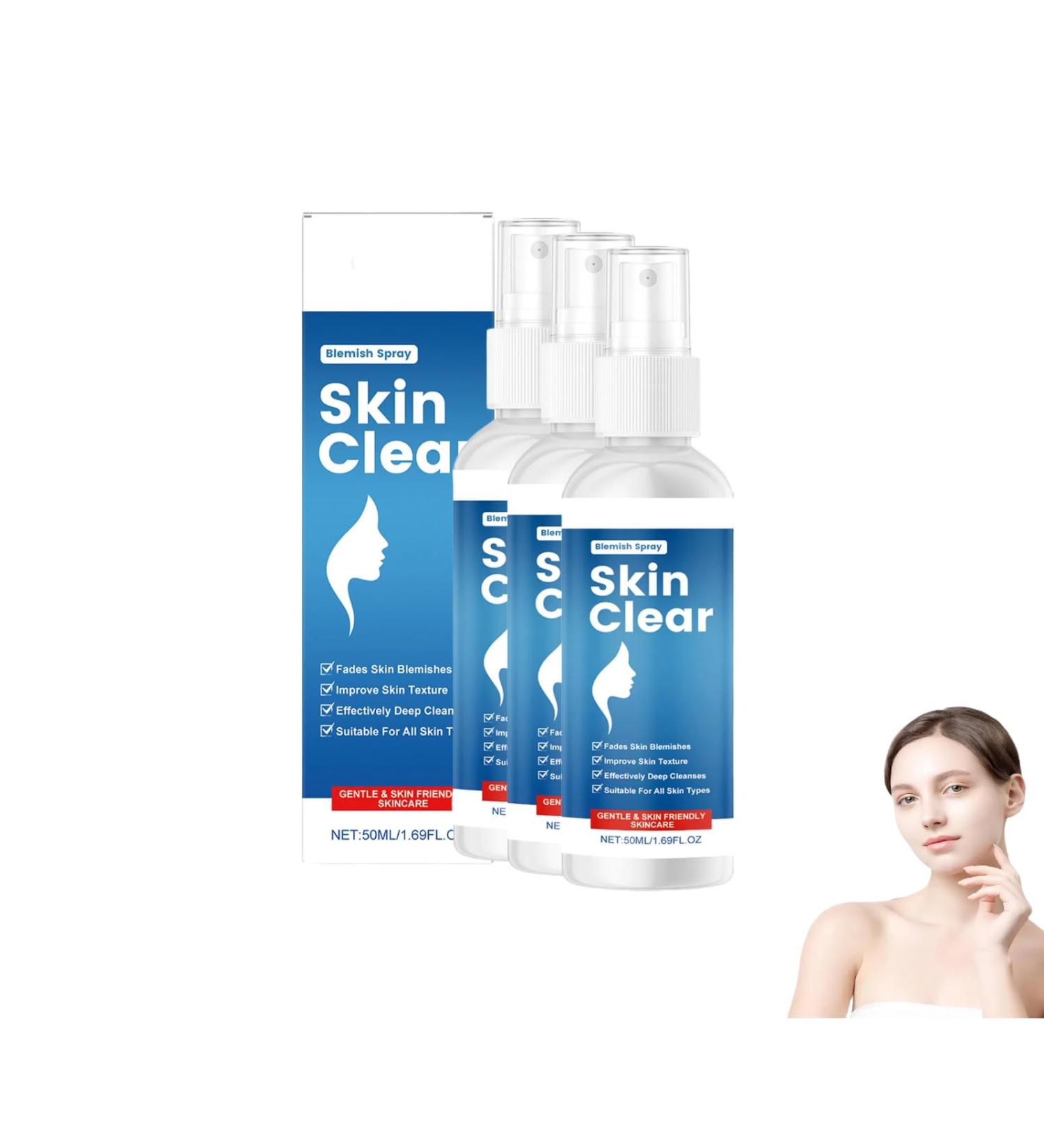  Generisch HypoClear Acne Spray 75ml - Effective Skin Care with Hypochlorous Acid/Hypochlorous Acid - For Acne Impurities & Redness - For Clear & Healthy Skin - Gentle & Effective (3 - Buy Online on GoSupps.com