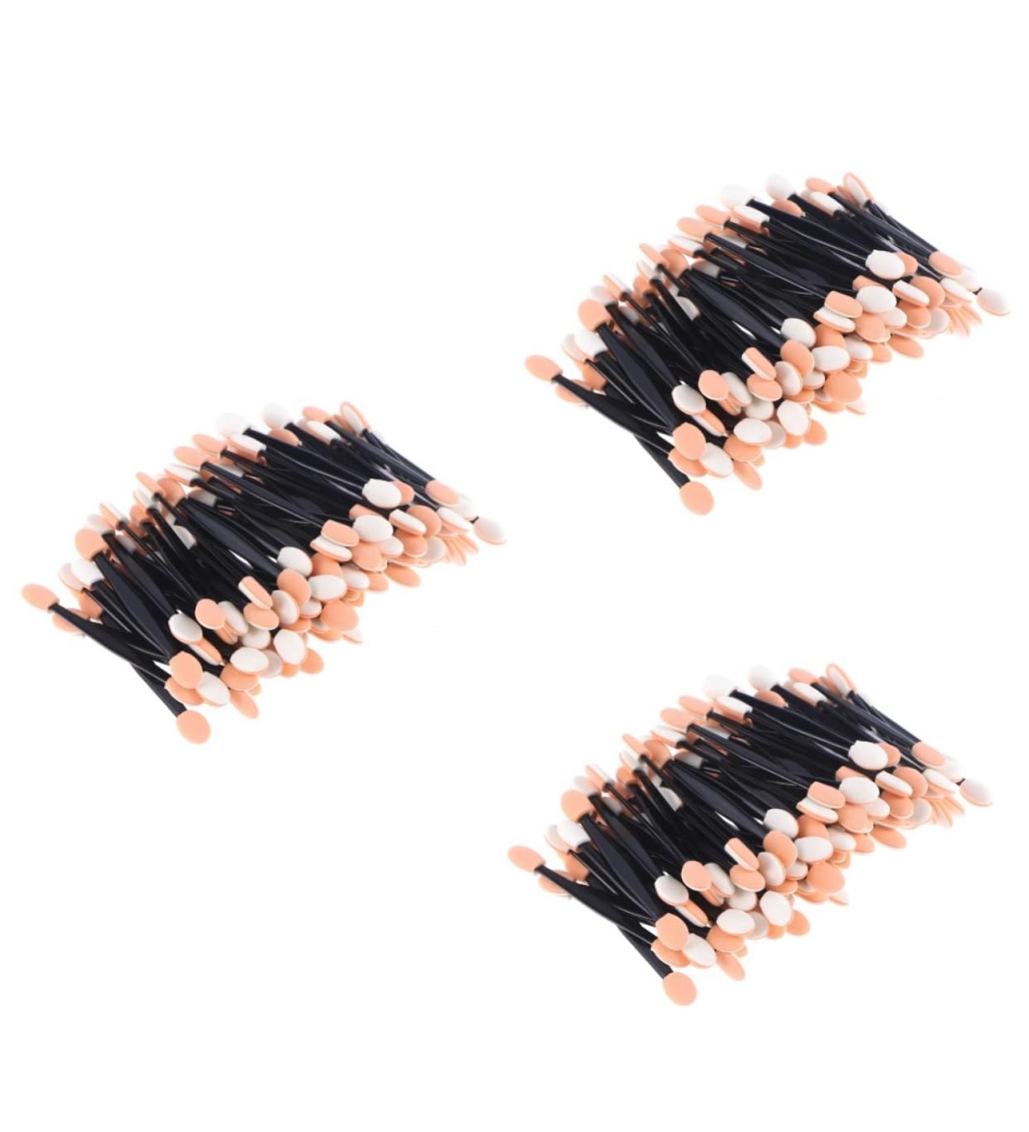 Baluue 300 Pcs Eyeshadow Sponge Makeup Double Ended Makeup Brush Makeup Sponge Brush - Buy Online on GoSupps.com