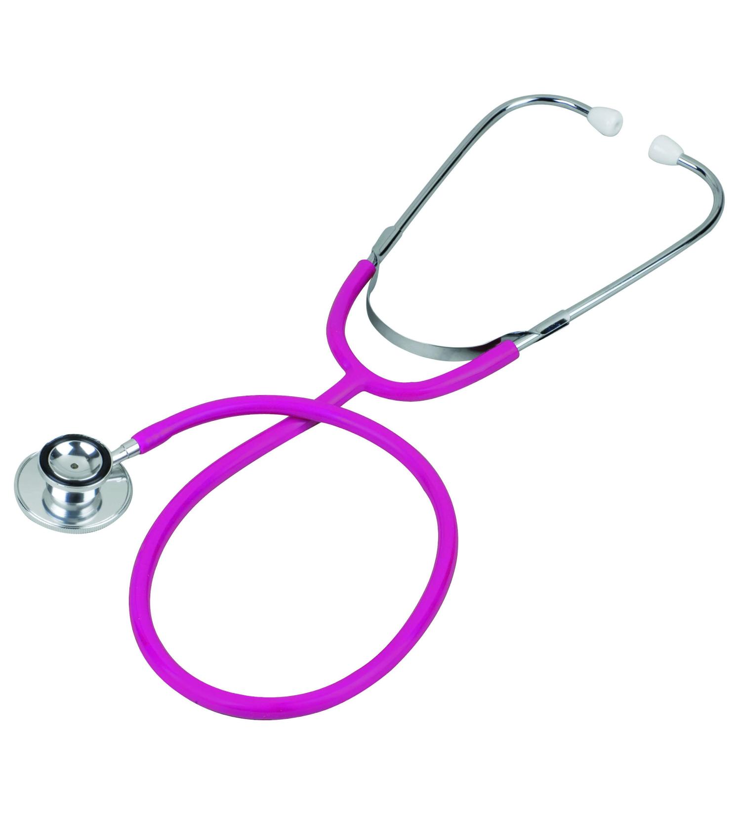 Prism Series Dual Head Stethoscope Magenta Boxed