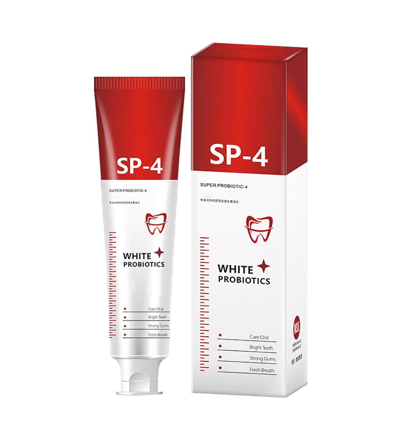 SP-4 Whitening Toothpaste | Ultra Brightening & Fresh Breath | Worldwide Shipping - Buy Online on GoSupps.com