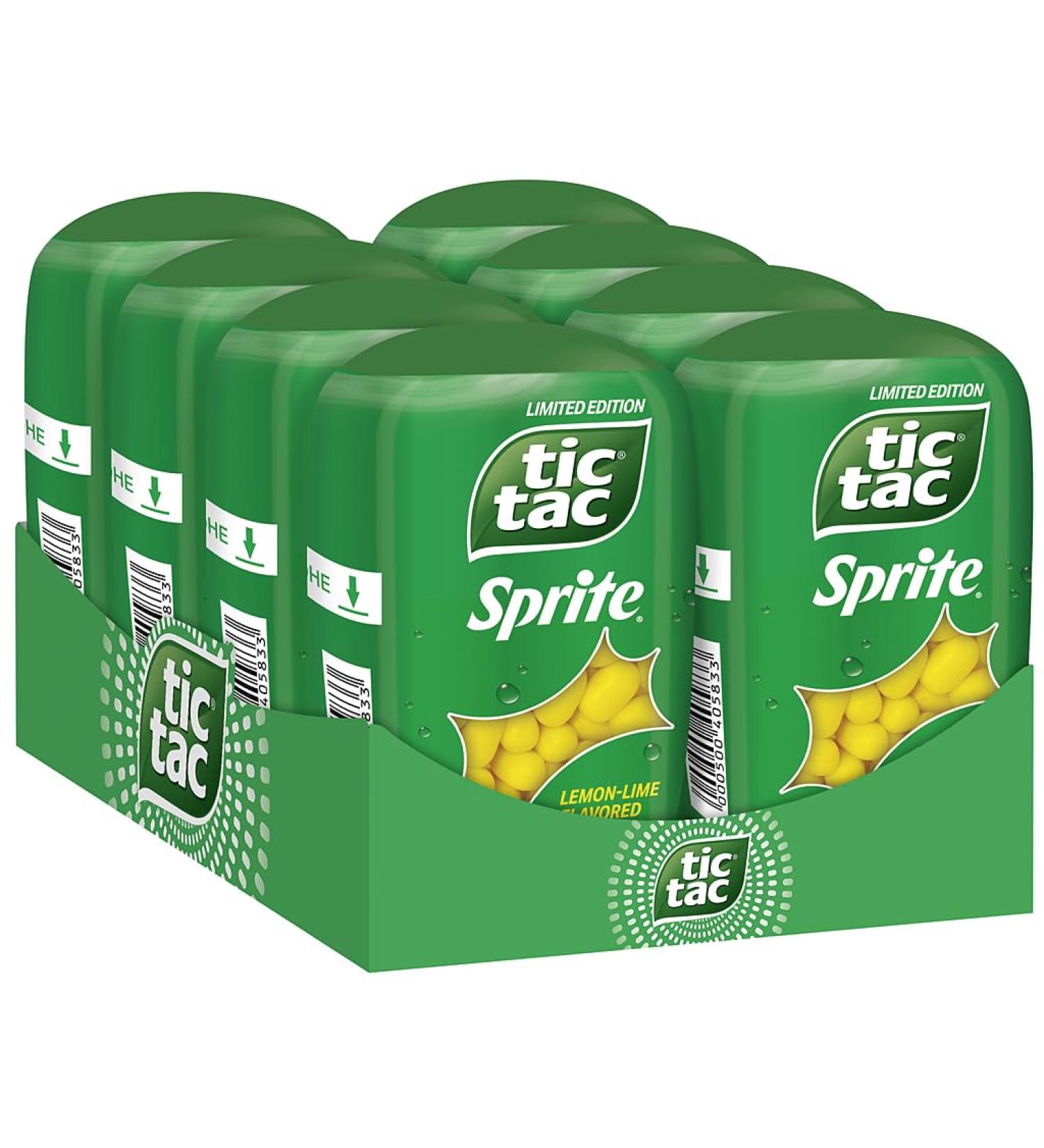 Tic Tac Sprite Limited Edition Bulk Pack - 8 x 98g | International Shipping Available - Buy Online on GoSupps.com