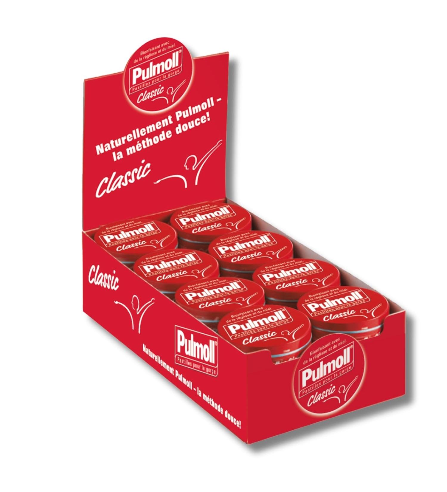 Display of 24 Pulmoll boxes | Mini 20g format | Since 1946 (Classic) - Buy Online on GoSupps.com