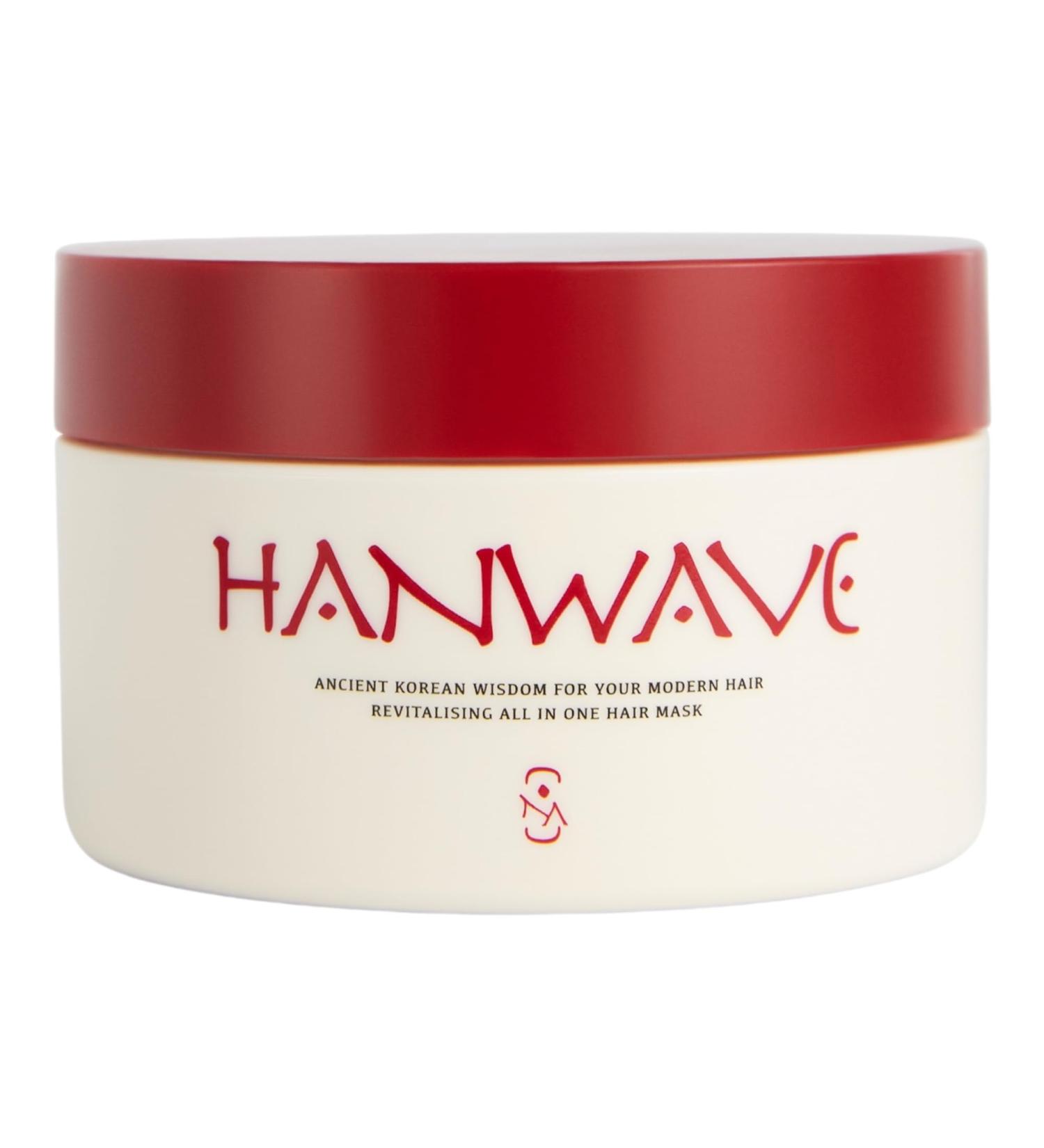 Hanwave Revitalizing hair mask hair mask with 14+ plant extracts repair against breakage and split ends intensive care for shiny and healthy hair 180 ml