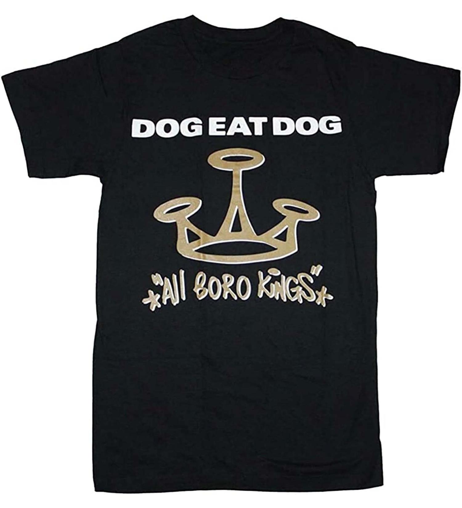 Dog Eat Dog All Boro Kings'94 Crossover Mucky Pup Nastasee Black T-Shirt Black L Black