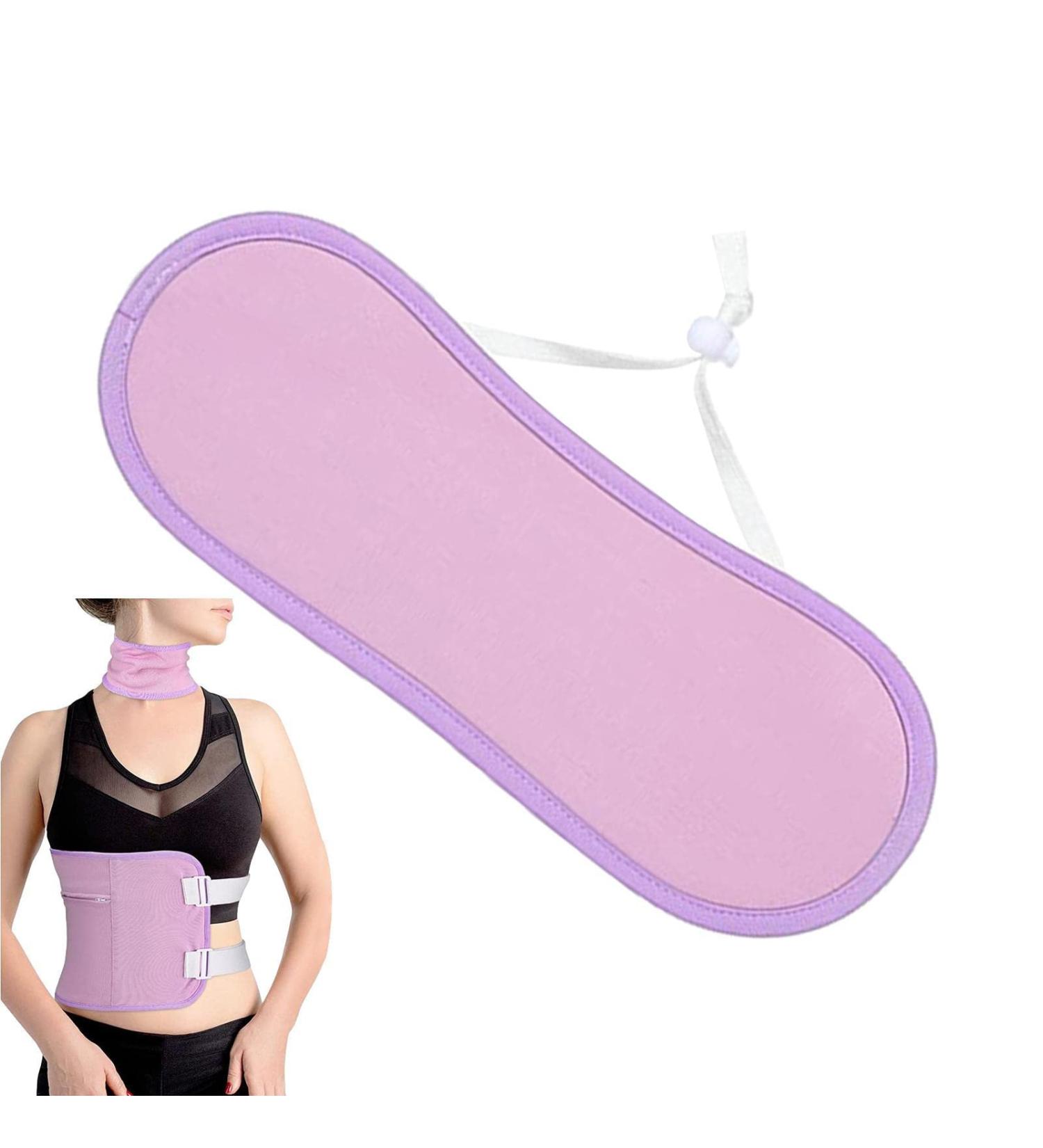 Castor Oil Packs - Oil-Proof Compression Wrap with Straps - Compression Wrap Oil-Proof Adjustable Water Proof for Joint Waist Kidney Abdomen Muscle Liver Puchen Neck Support - Buy Online on GoSupps.com