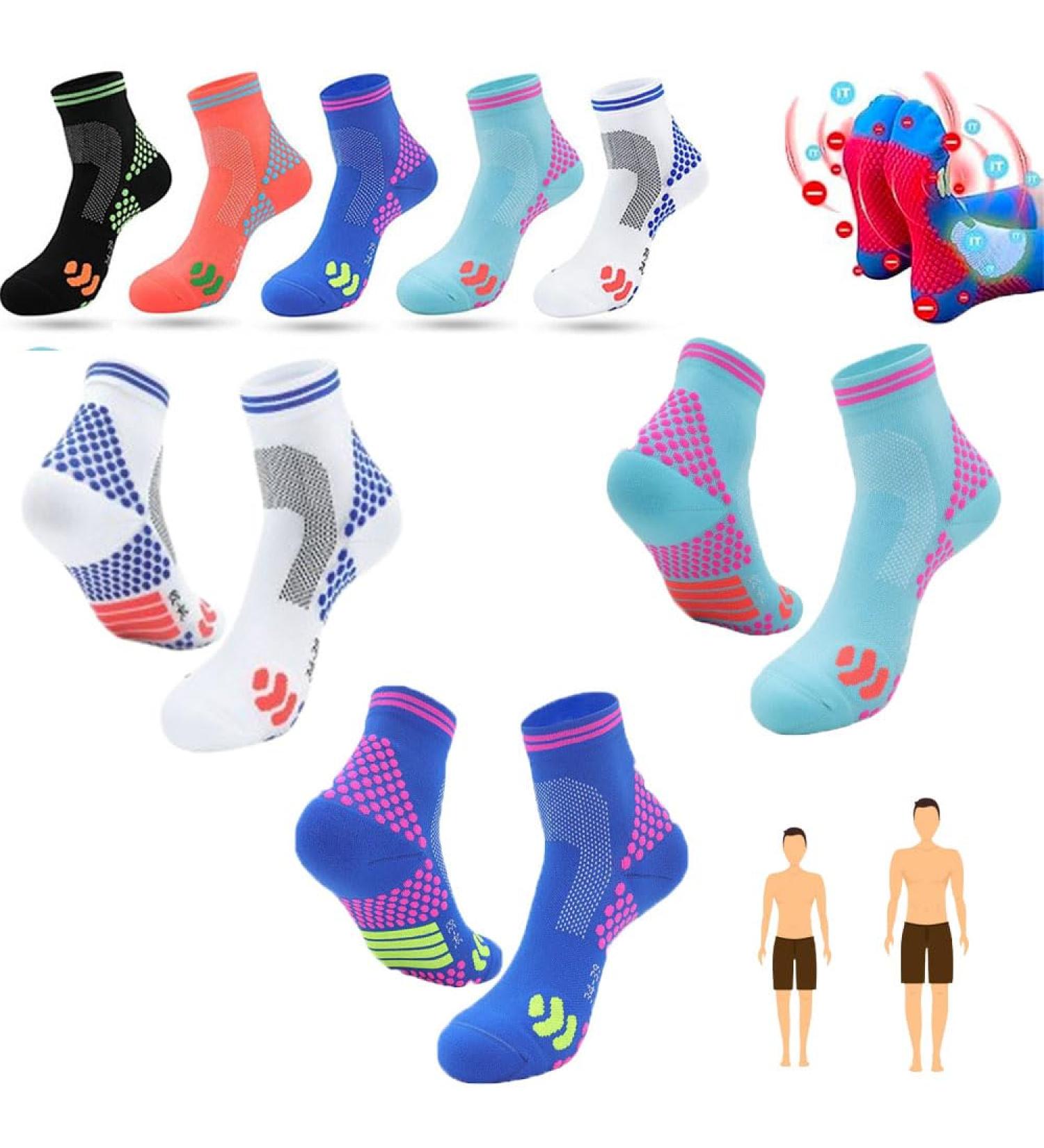 OLENZA HIGHERSOCKS 2023 Far Infrared Titanium Ion Heightening Booster Socks - Comfort Tourmaline Socks for Men & Women - Large 3pcs - Buy Online on GoSupps.com