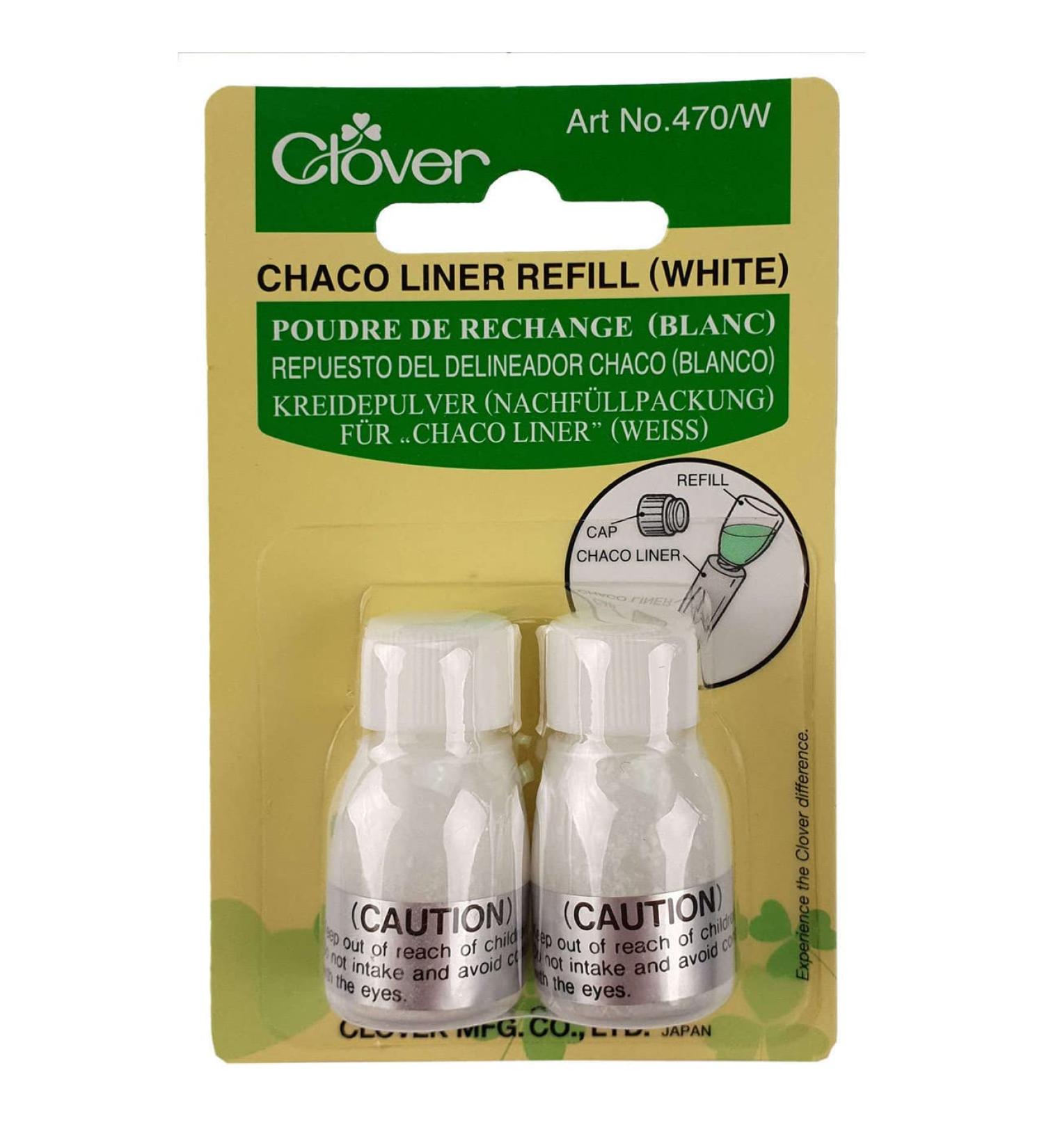 Chaco Liner Refill in White - 1 Piece | Clover Sewing Notions - Buy Online on GoSupps.com
