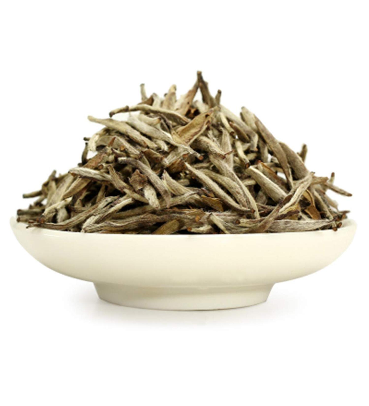 Aiguille d'argent Th blanc naturel Feuilles mobiles Th Elizabeth Arden Bai Hao Yin Zhen (250g) - Buy Online on GoSupps.com