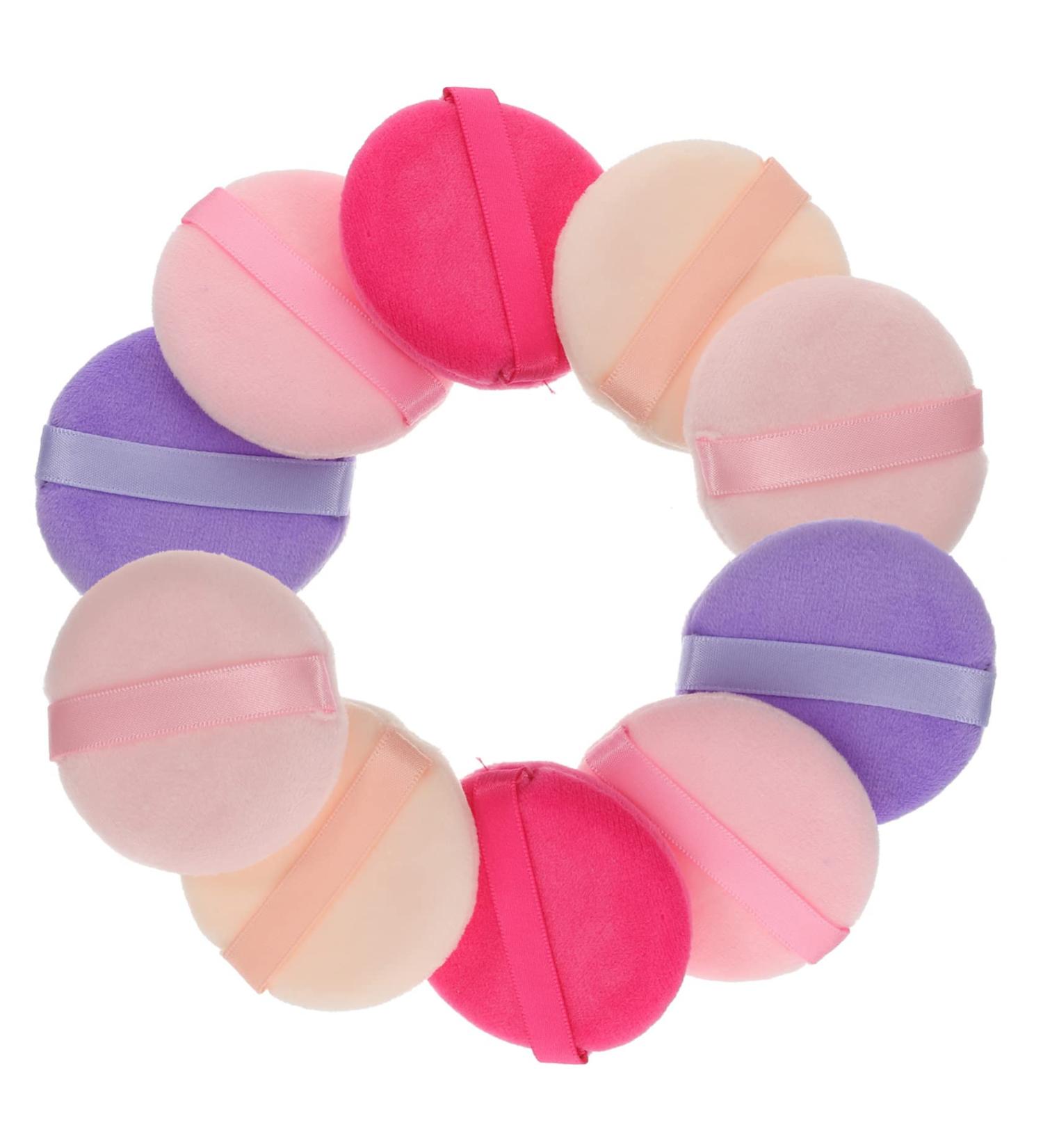 Angoily 2boxes Powder Puff Makeup Sponge Mineral Powder Pad Face Sponge Face Foundation Puffs Make up Sponges for Face Wet Powder Pads Plastic Abs Soft Fur Cotton Pad Travel - Buy Online on GoSupps.com