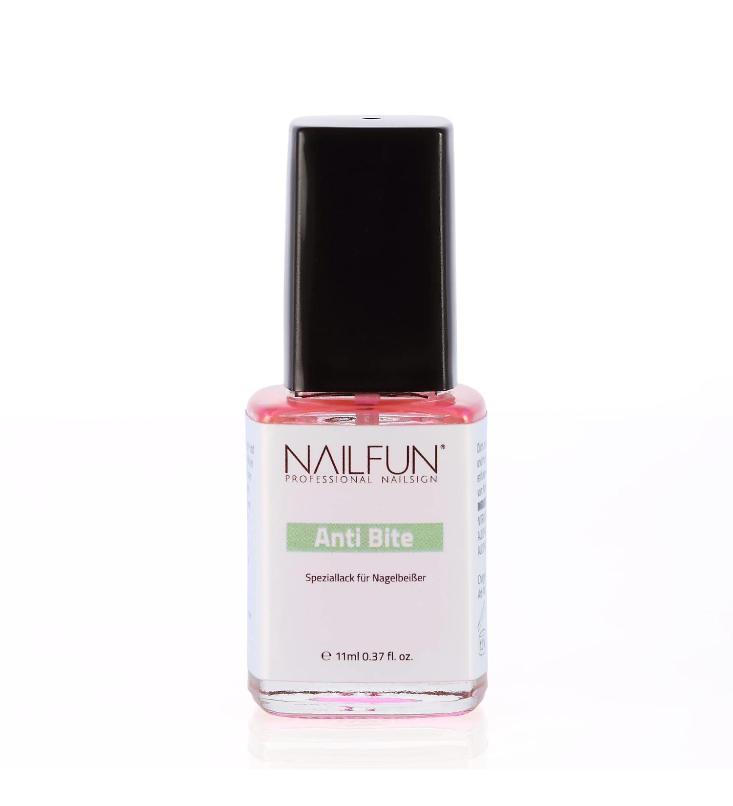 NAILFUN Nail Biter STOP - 11ml Anti Nail Biting Varnish | Special Formula to Stop Fingernail Biting - Shop Internationally - Buy Online on GoSupps.com