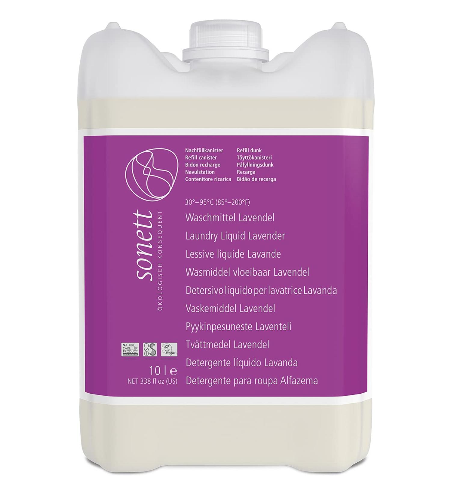 Sonett Lavender Detergent 10L | Eco-Friendly Laundry Care | International Shipping - Buy Online on GoSupps.com