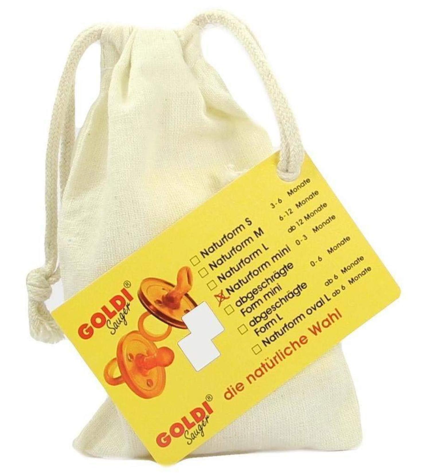 Goldisauger natural form 0-3 months 1 st