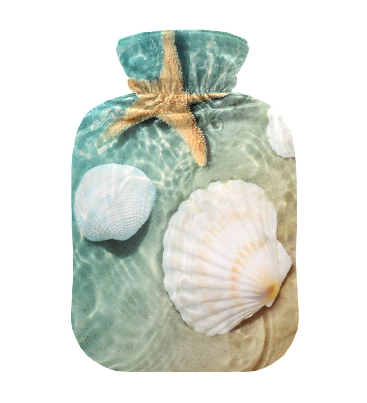Seahell's Sand-Fannet Heat Bottle - 2L Pain Relief Water Heating Pillow & Bed Warmer for Hands Feet & Body - Buy Online on GoSupps.com