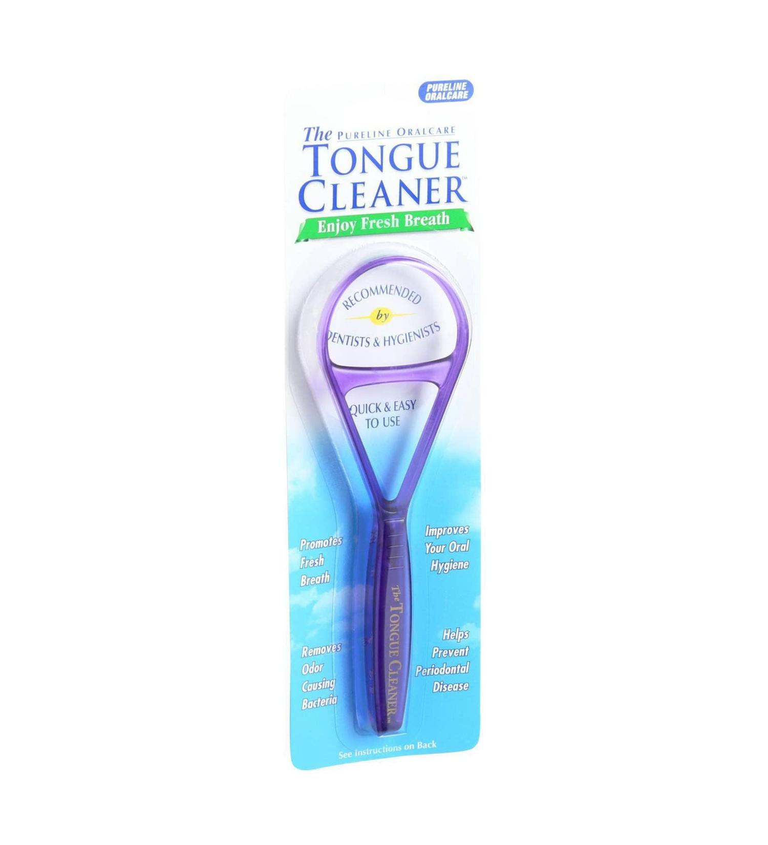 Cobalt Blue Tongue Cleaner - 1 pc (Pureline Oralcare)