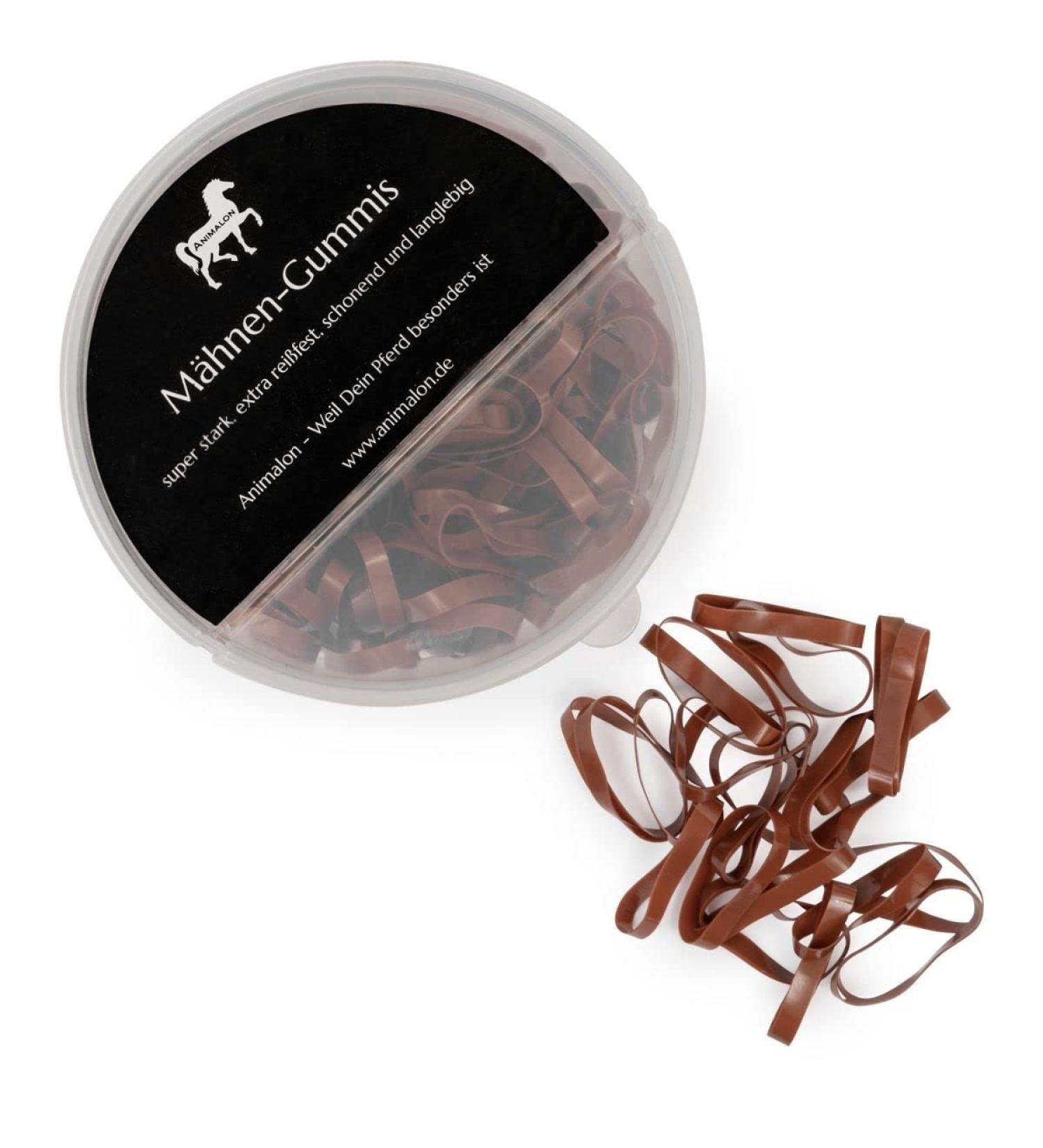Animalon Mane Gum for Horses | Tear-Resistant Silicone Mane Accessories | 300 Pieces | Ideal for Horse Hairstyles and Grooming - Buy Online on GoSupps.com