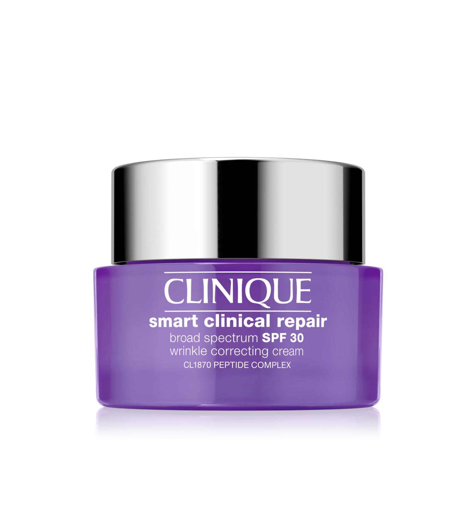 Smart Clinical Repair SPF 30 Wrinkle Cream | Peptides Hyaluronic Acid & Glycerin | Anti-Aging Skincare | 1.69 Fl Oz - Buy Online on GoSupps.com