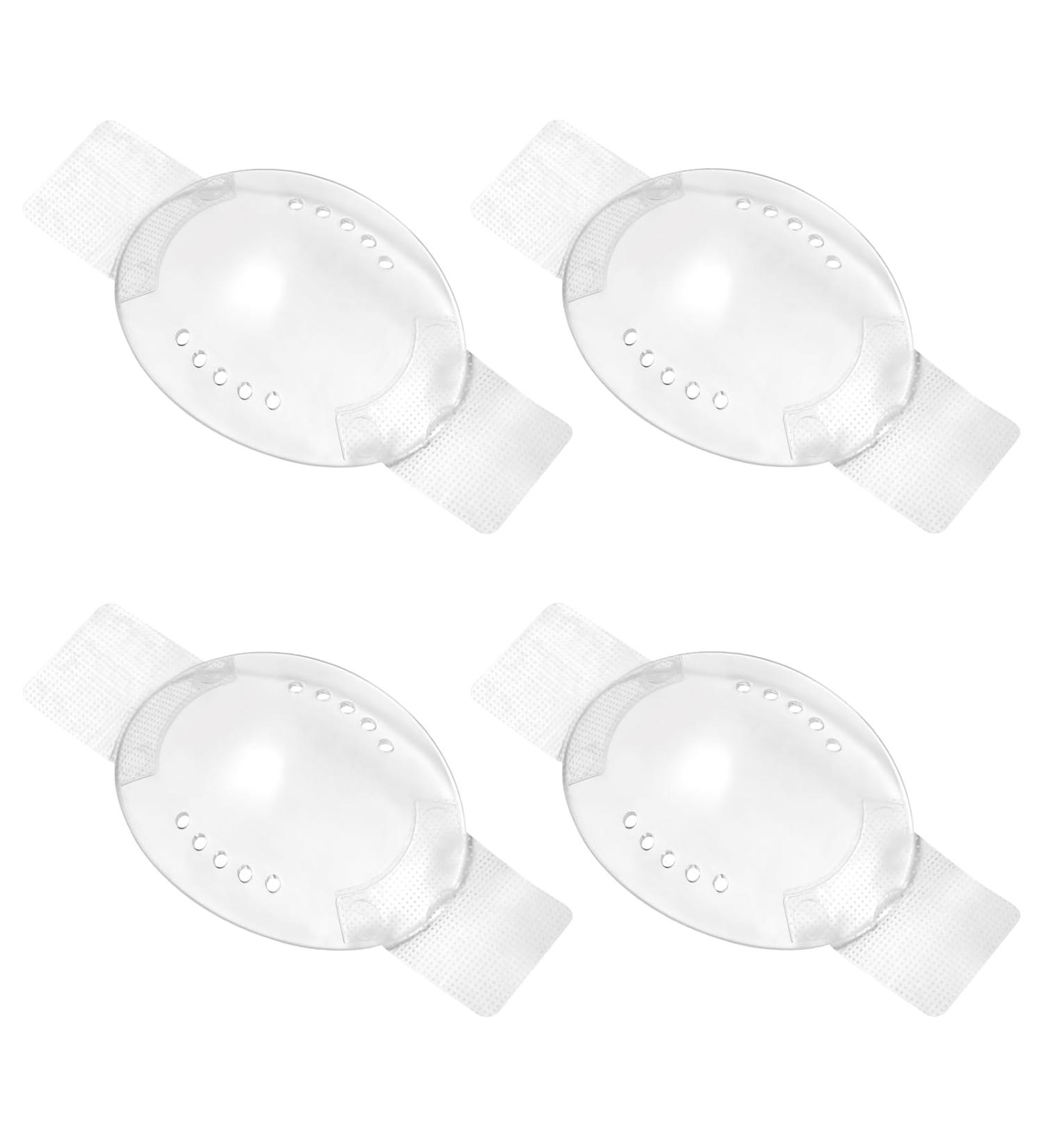 Thinp 4 Pcs Clear Eye Shield - Post Cataract & Lasik Surgery Plastic Eye Patch with Tape | Breathable Eye Shields for Recovery - Buy Online on GoSupps.com