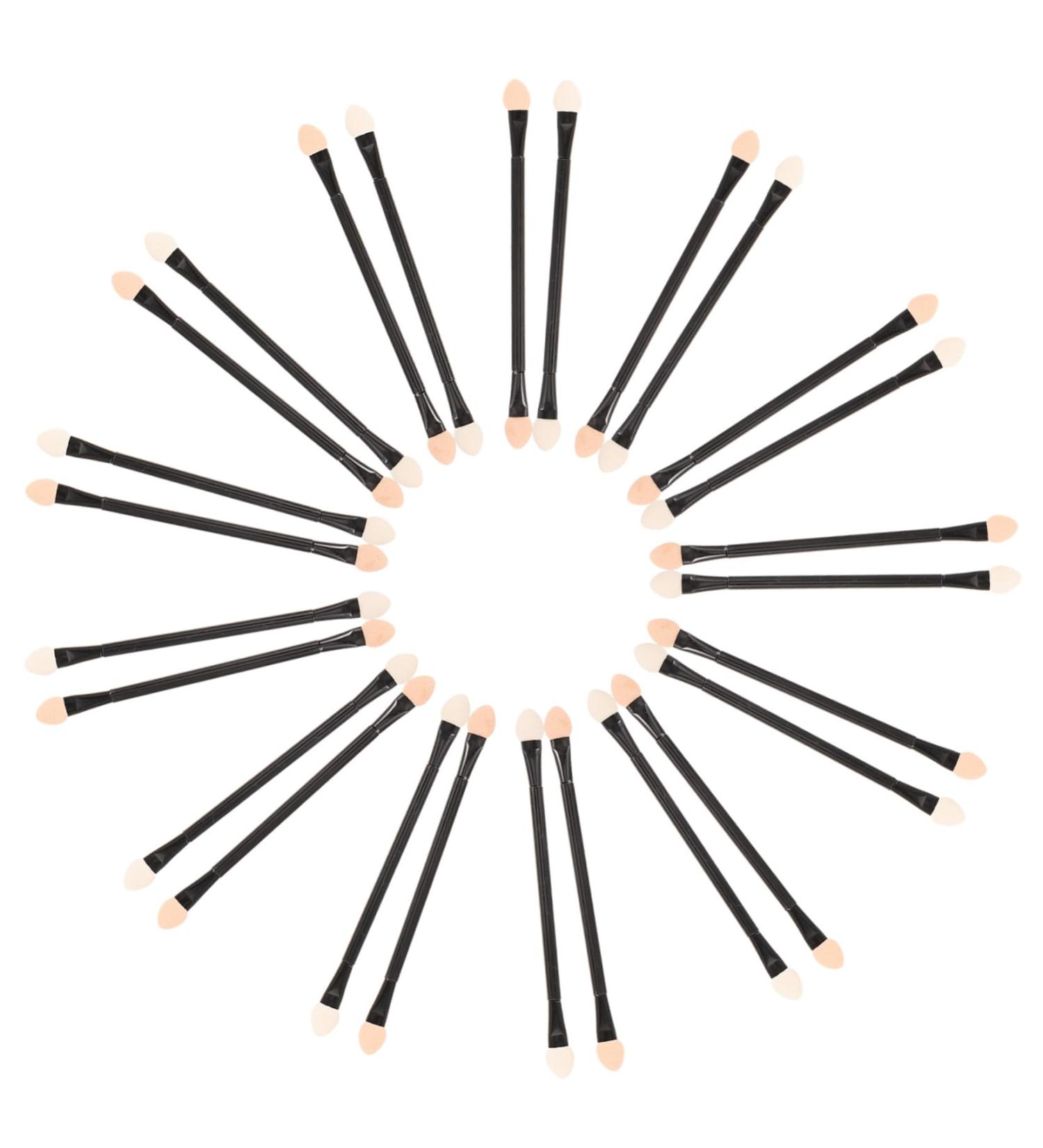 PLAFOPE 30pcs Disposable Eye Shadow Stick Eyeshadow Makeup Applicator Eyeshadow Blending Brush Tool Plastic - Buy Online on GoSupps.com