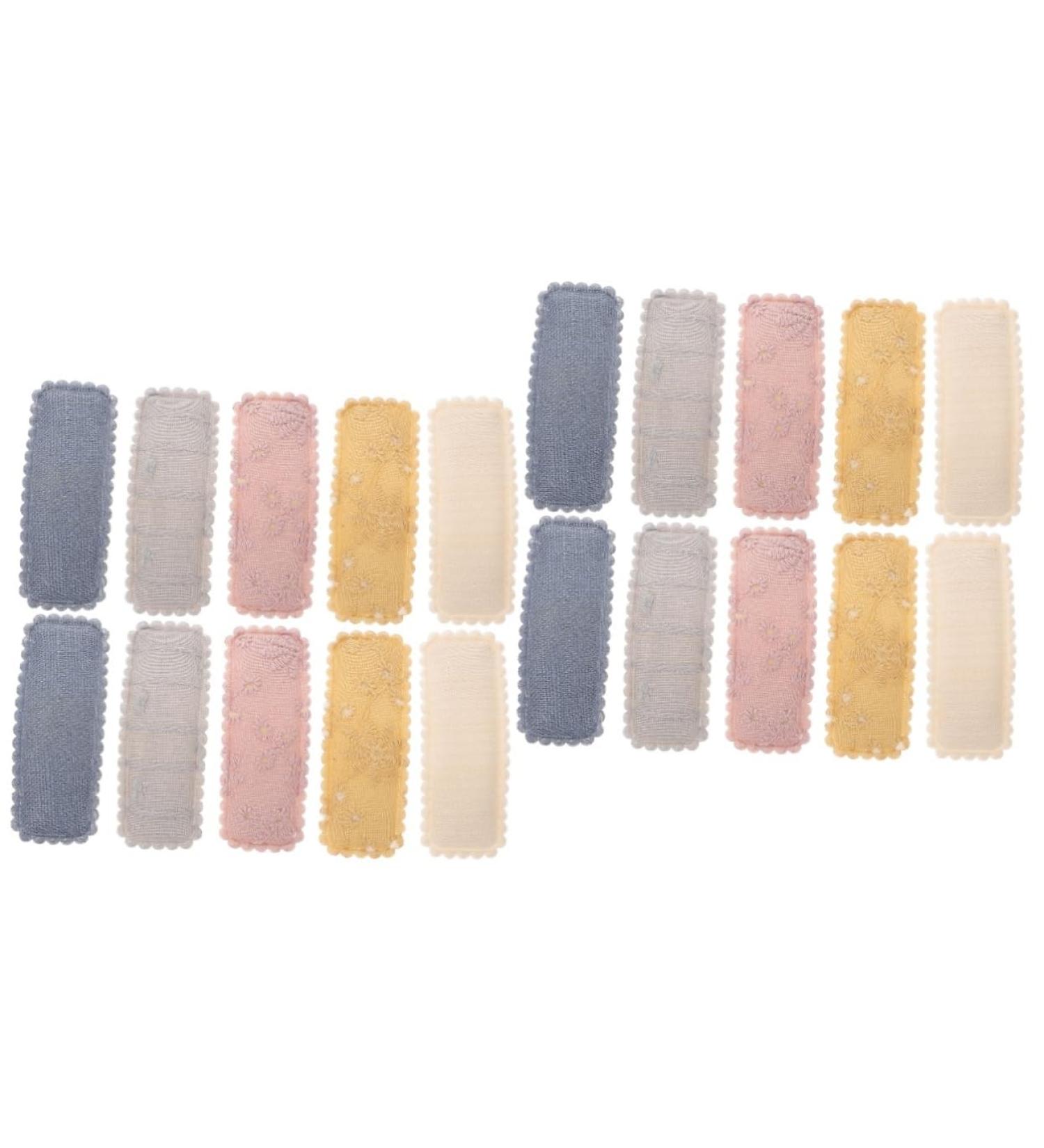FOMIYES 10 Pairs Hairpin Cute Hair Clips Hair Clips for Women Barrettes for Women Large Hair Clips for Thick Hair Metal Hair Clips Hair Clips for Fine Hair Girl Curlers Lace Cloth - Buy Online on GoSupps.com