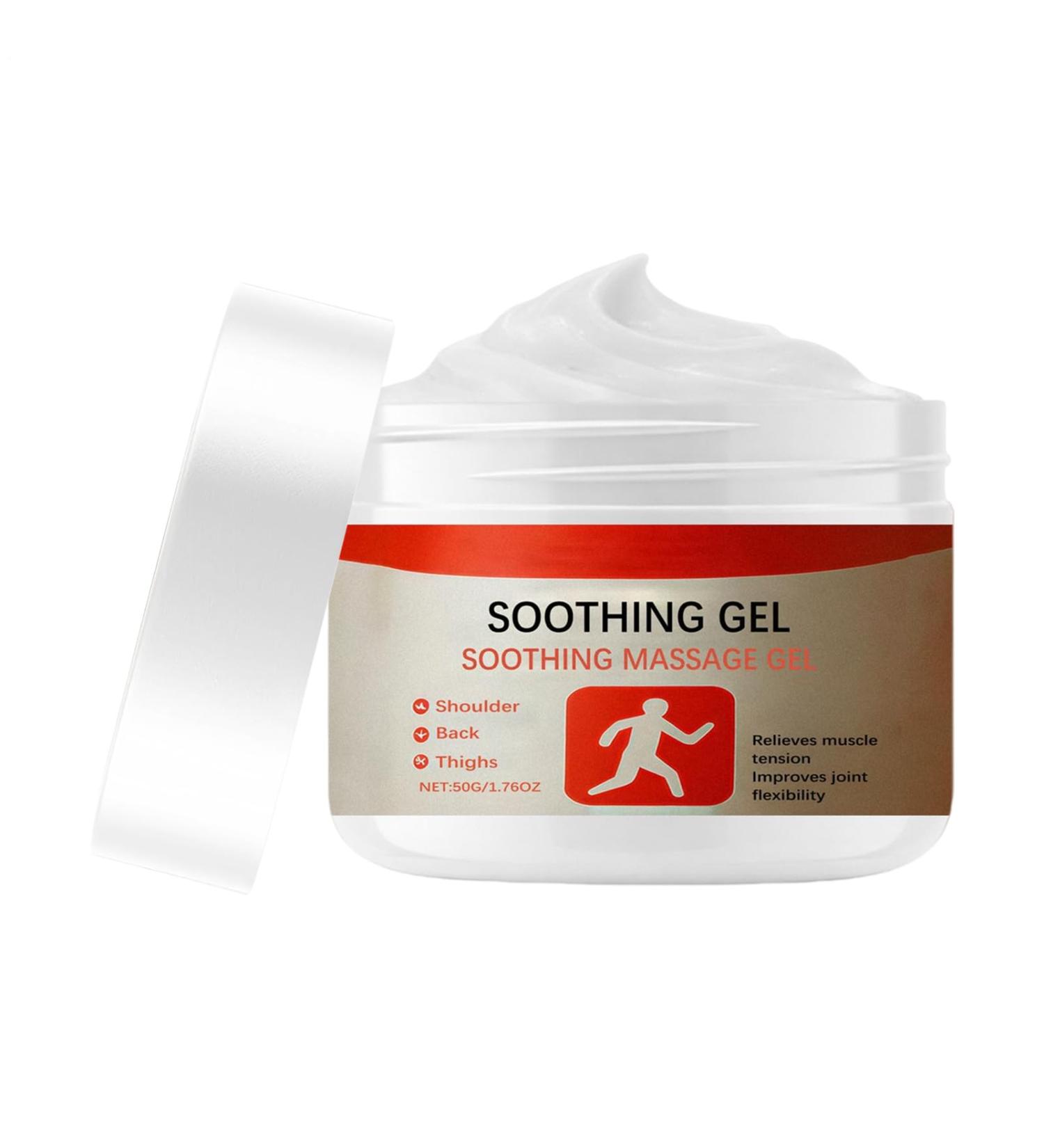 Gel pour le genou et les articulations solution relaxante non grasse gel de massage corporel - pour poignets coudes mains cou dos paules hommes femmes g s sportifs - Buy Online on GoSupps.com