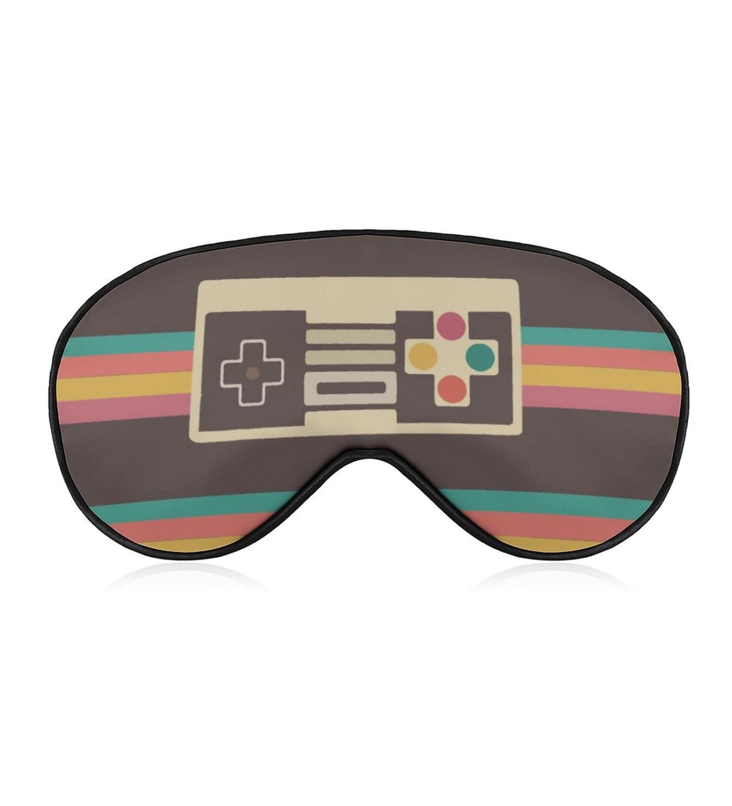 Video Game Controller Sleep Mask | Adjustable Strap Eye Cover for Sleep | Blocks Light for Men and Women - Buy Online on GoSupps.com