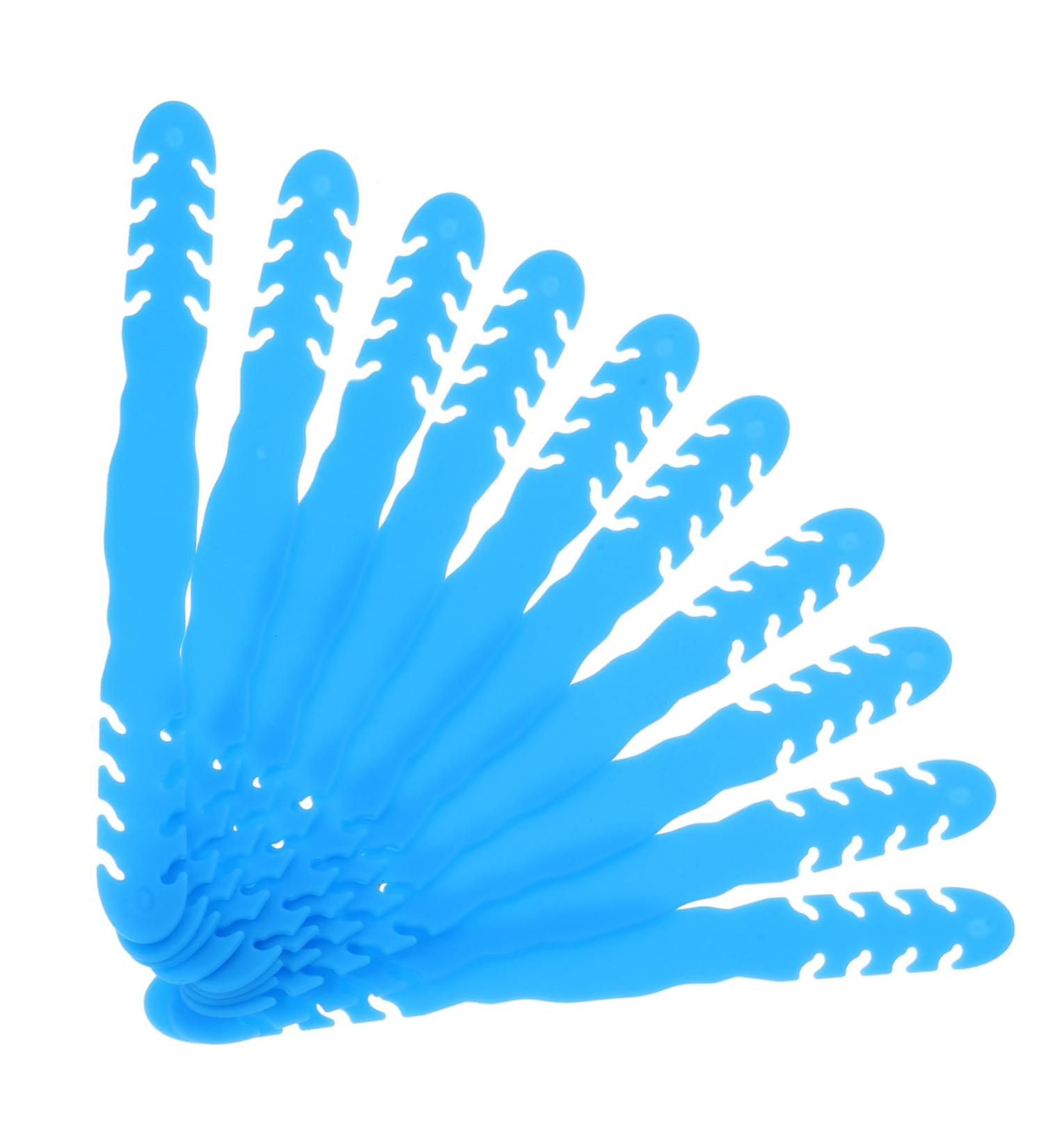 Minkissy 10-Pack Ear Strain Buckles for Mask Extensions | Tap Hook Clips & Headband Accessories | Durable & Disposable 16.00x1.80x0.20cm - Buy Online on GoSupps.com