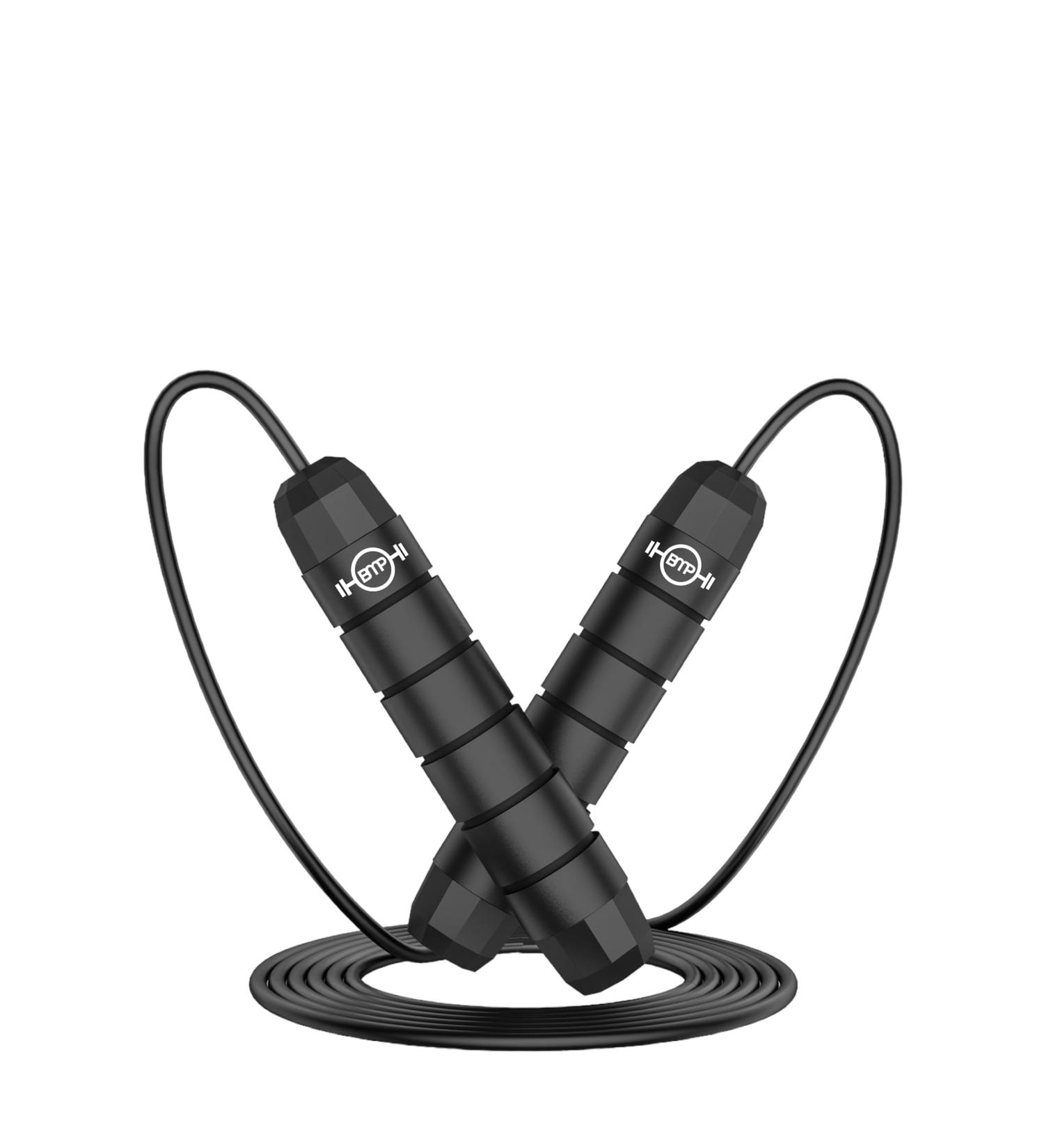 Buy BMP Fitness Skipping Rope for Adults - Adjustable Steel Speed Rope for Endurance Boxing & Fitness | International Shipping - Buy Online on GoSupps.com