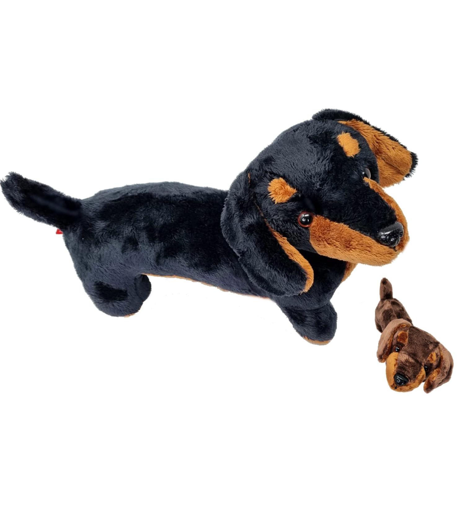 PMS 30cm Sausage Dog Teddy - Cuddly Plush Toy for Kids and Collectors - Buy Online on GoSupps.com