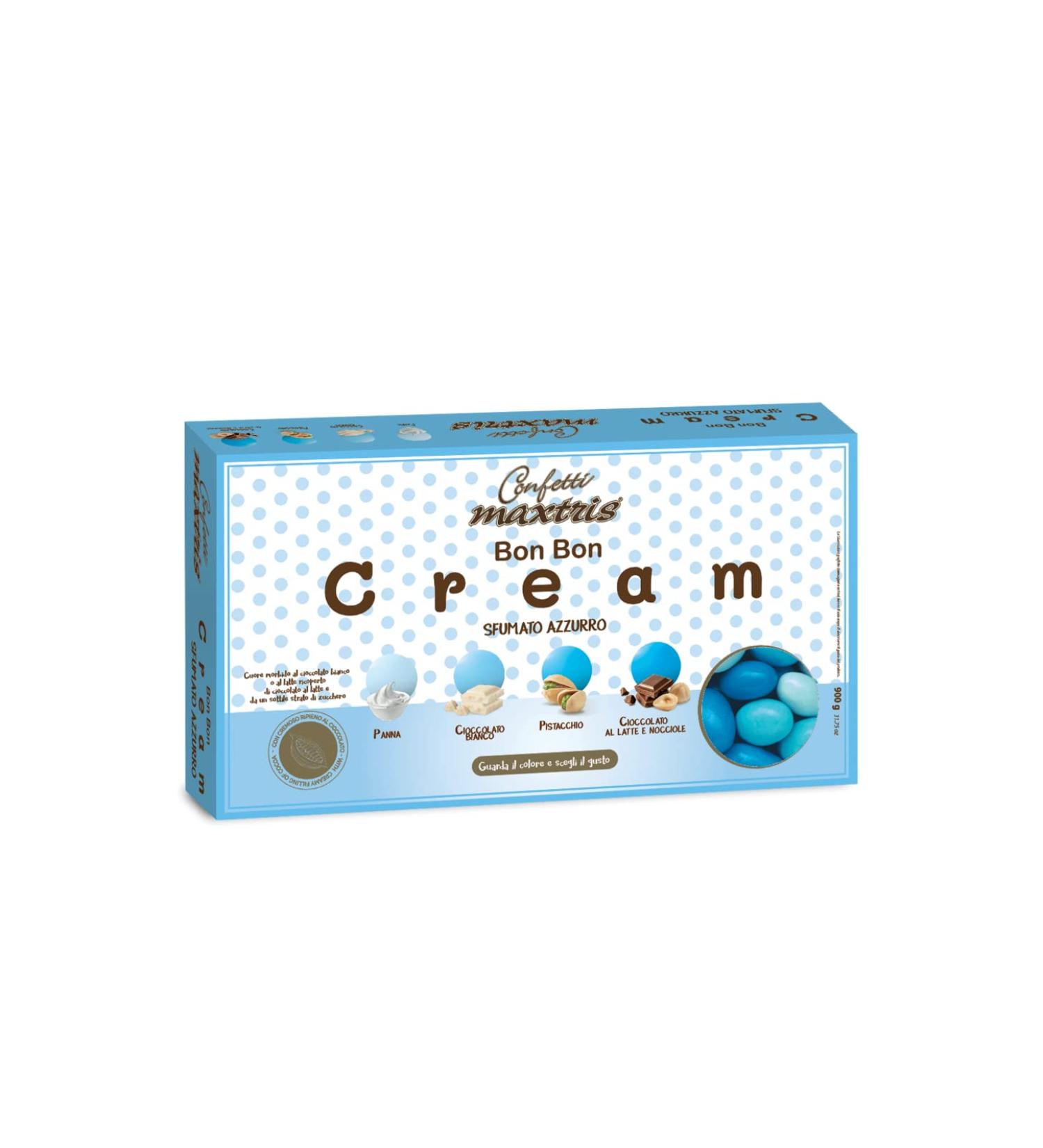 Maxtris Confetti, Bon Bon Cream Shaded Blue, 1.0 gram