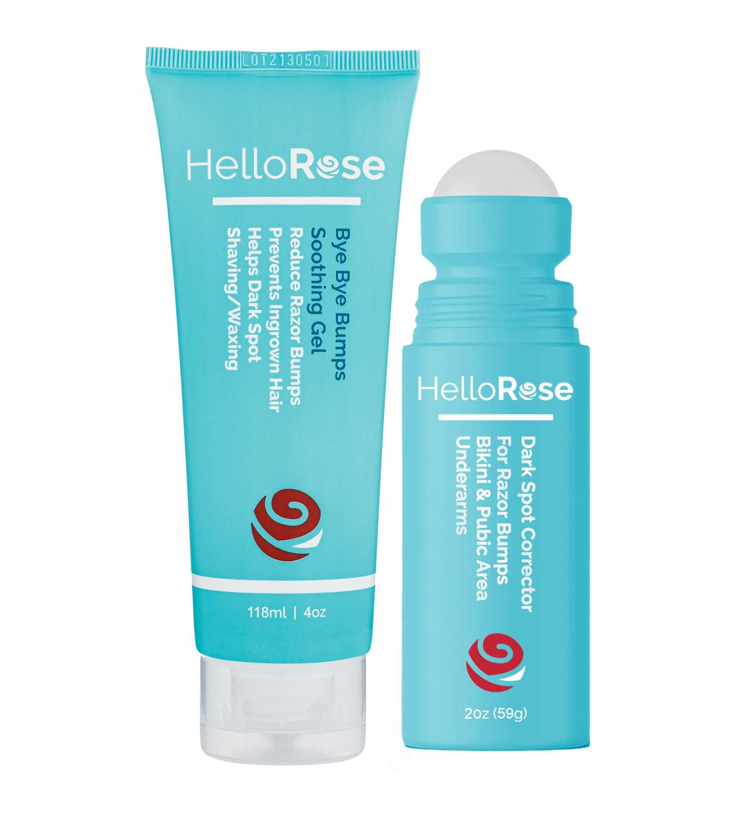 Ingrown Hair Treatment Kit for Women & Men - Skin Soother Gel + Razor Burn Treatment - Ideal for After Shave, Waxing, Laser, Electrolysis - Bikini Area Relief and Ingrown Hair Serum Gel - Buy Online on GoSupps.com