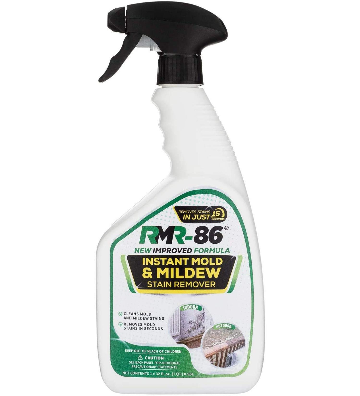 RMR-86 Mold and Mildew Stain Remover Spray - 32 Fl Oz (Pack of 1) - Buy Online on GoSupps.com