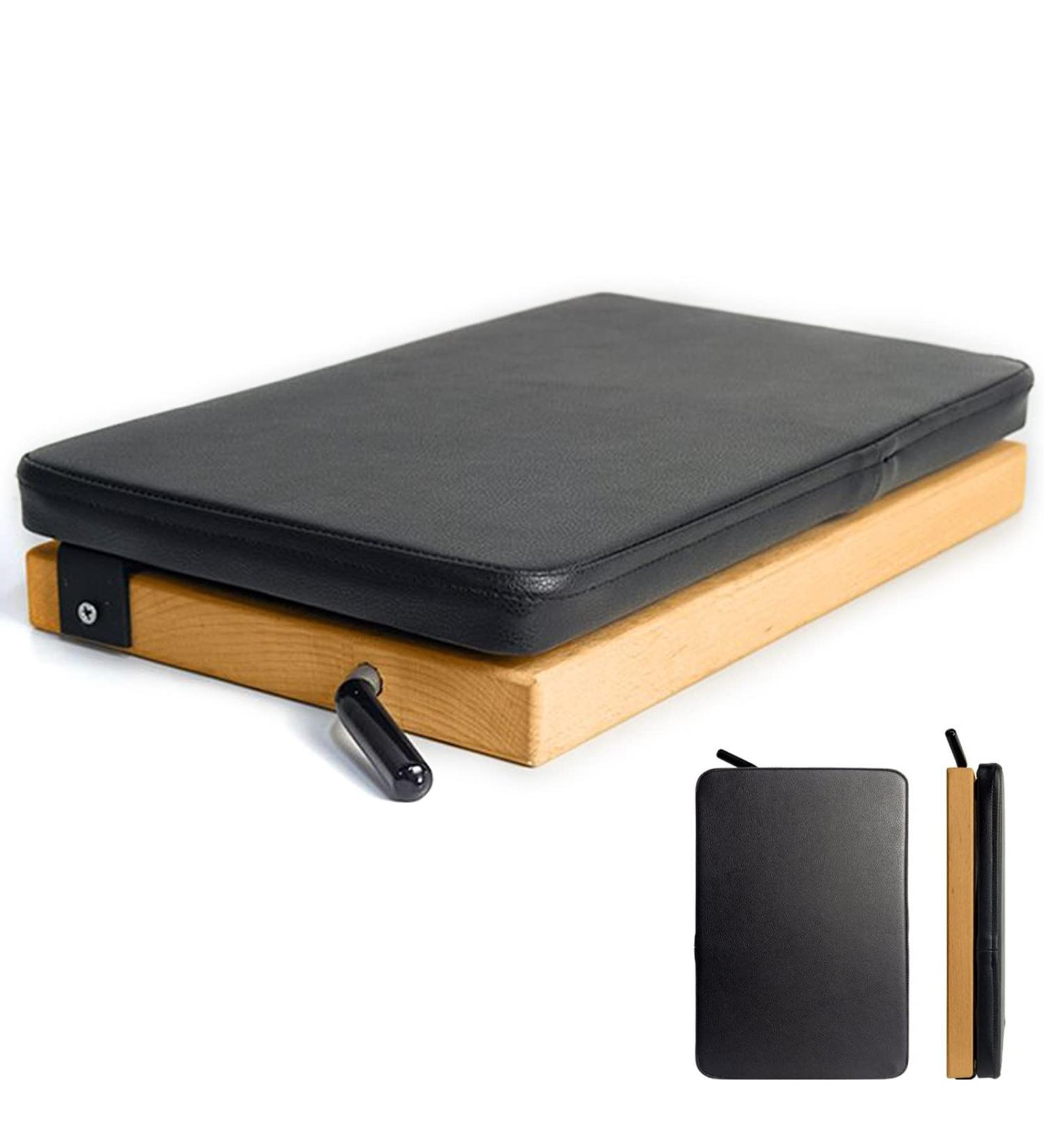 Cubeier Portable Chiropractic Drop Board - Ideal for Massage Therapists & Body Care Workers | 34.5x2x6.2cm | International Shipping Available - Buy Online on GoSupps.com
