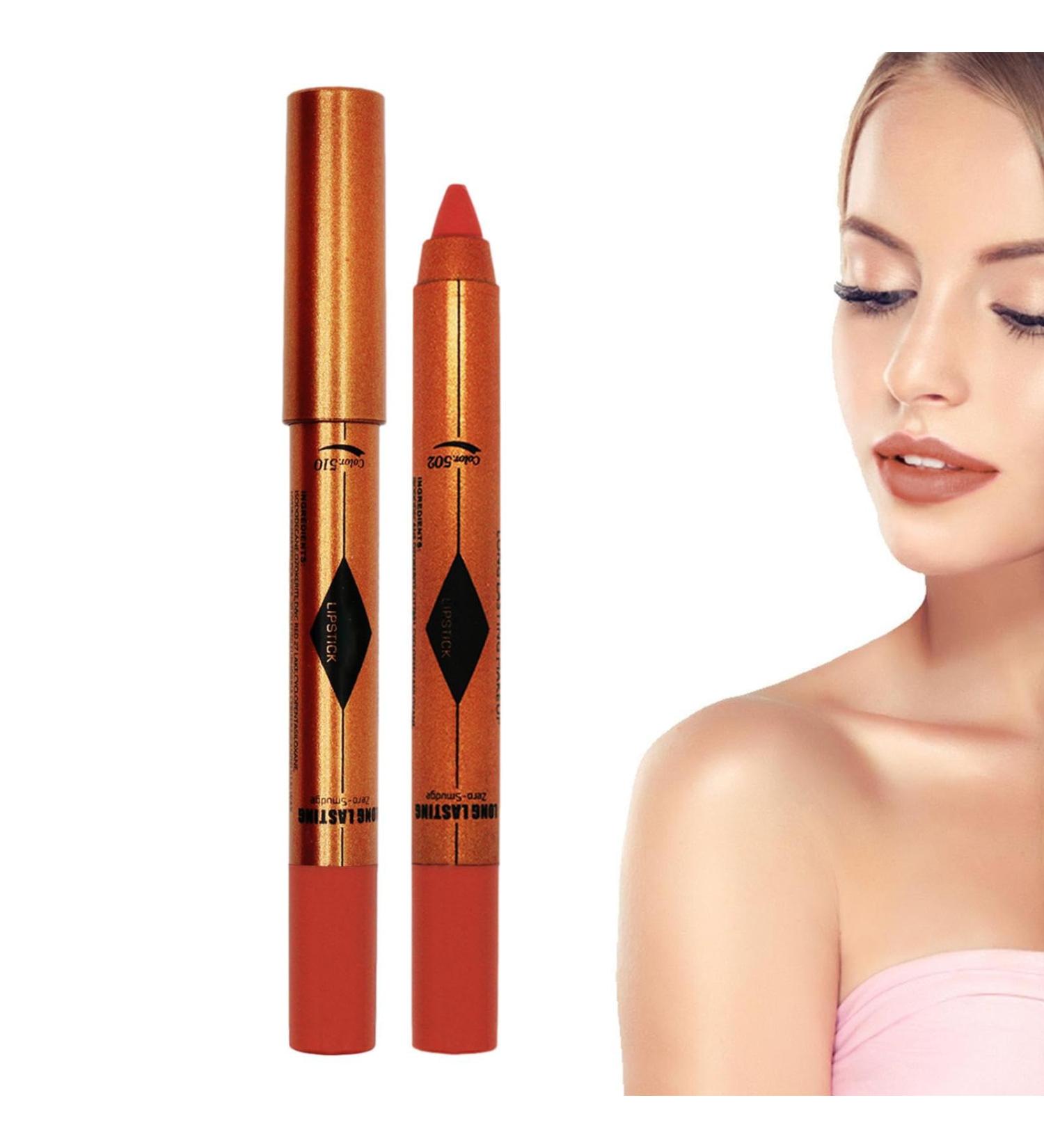  Rosixehird Lip stain marker | Waterproof natural lipstick for girls and women stain marker for makeup collection Rosixehird matte lipstick - Buy Online on GoSupps.com
