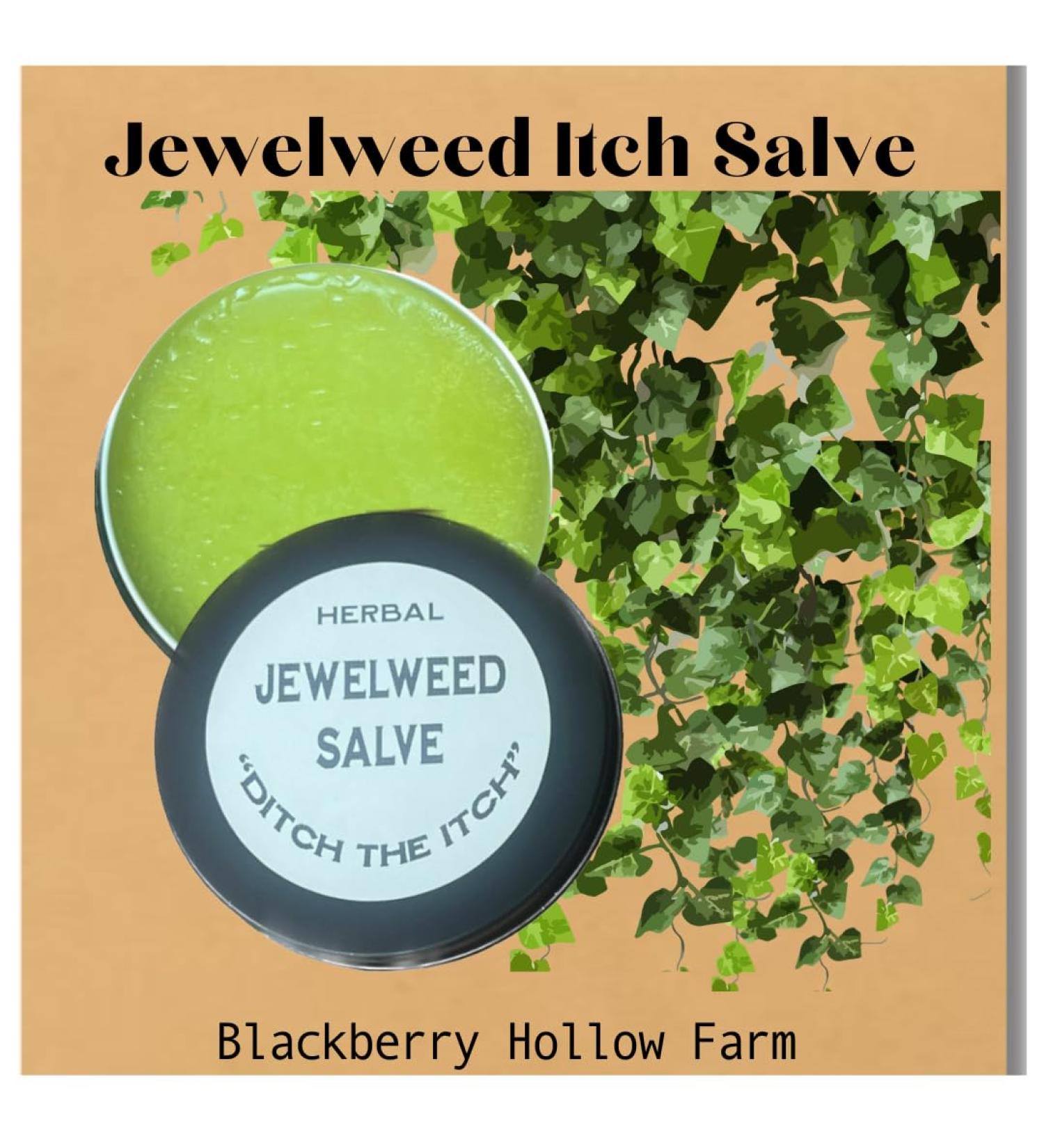 Miracle Jewelweed Salve | Natural Relief for Poison Ivy Oak Sumac & Insect Bites | Fast-Acting Itch Soother | Ideal for Outdoor Lovers | 1 oz - Buy Online on GoSupps.com