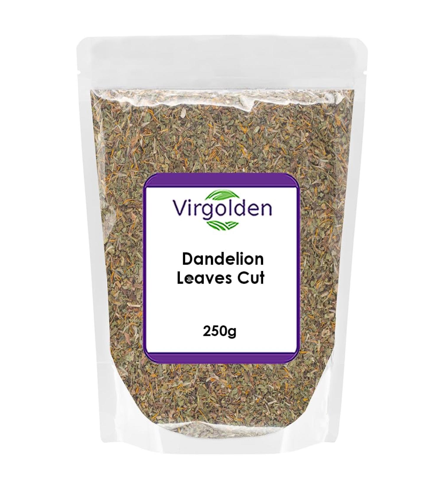 Dandelion Leaves Cut 250g Loose Leaf Tea by Virgolden