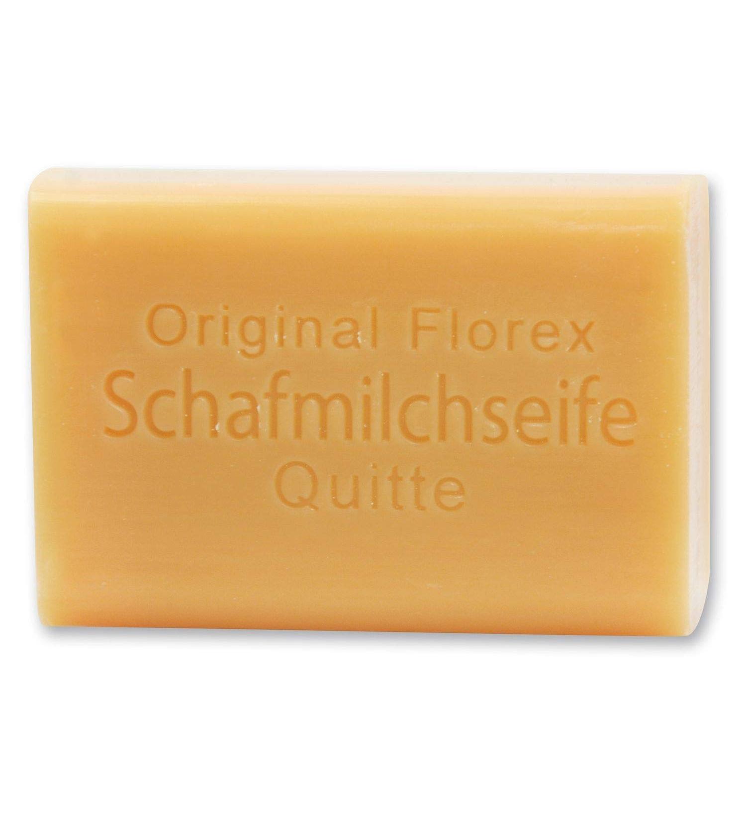 Florex Florex Quitte Sheep Milk Soap Pleasant and Highly Moisturising Fruity Scent 100 g