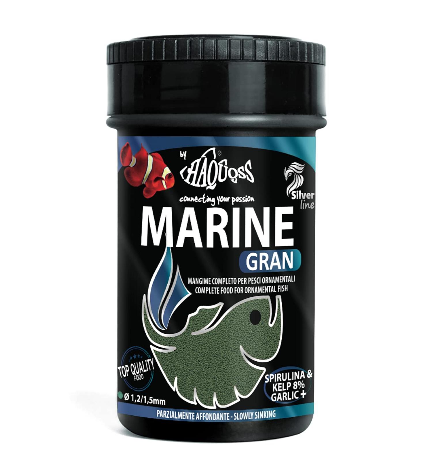 Haquoss Marine Gran Gourmet Granulated food for tropical marine fish 100 ml / 55 gr - Buy Online on GoSupps.com